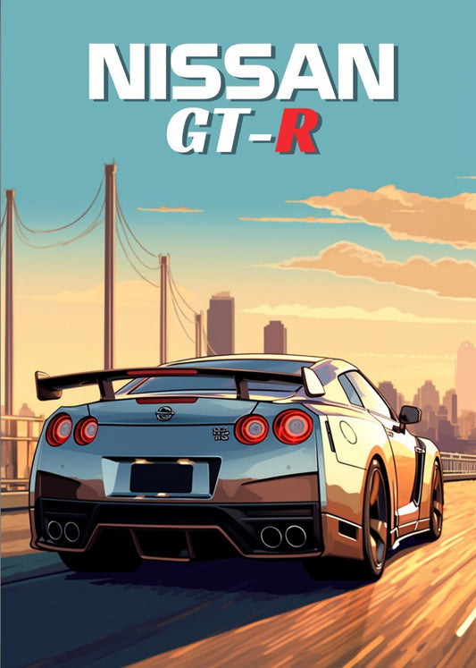 Nissan GT-R Print, 2010s