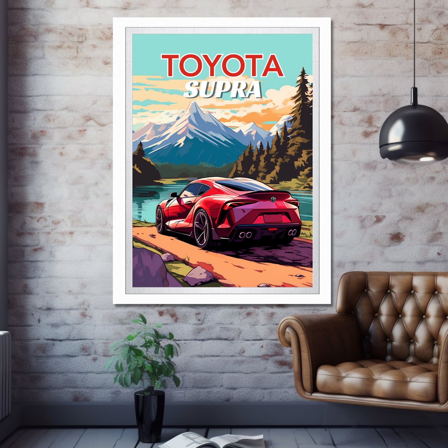 Toyota Supra Print, 2020s