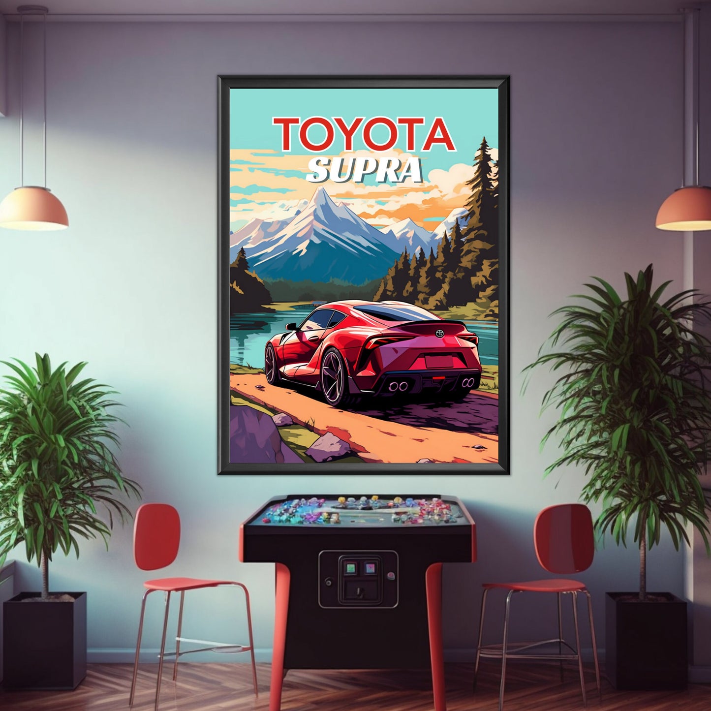 Toyota Supra Print, 2020s