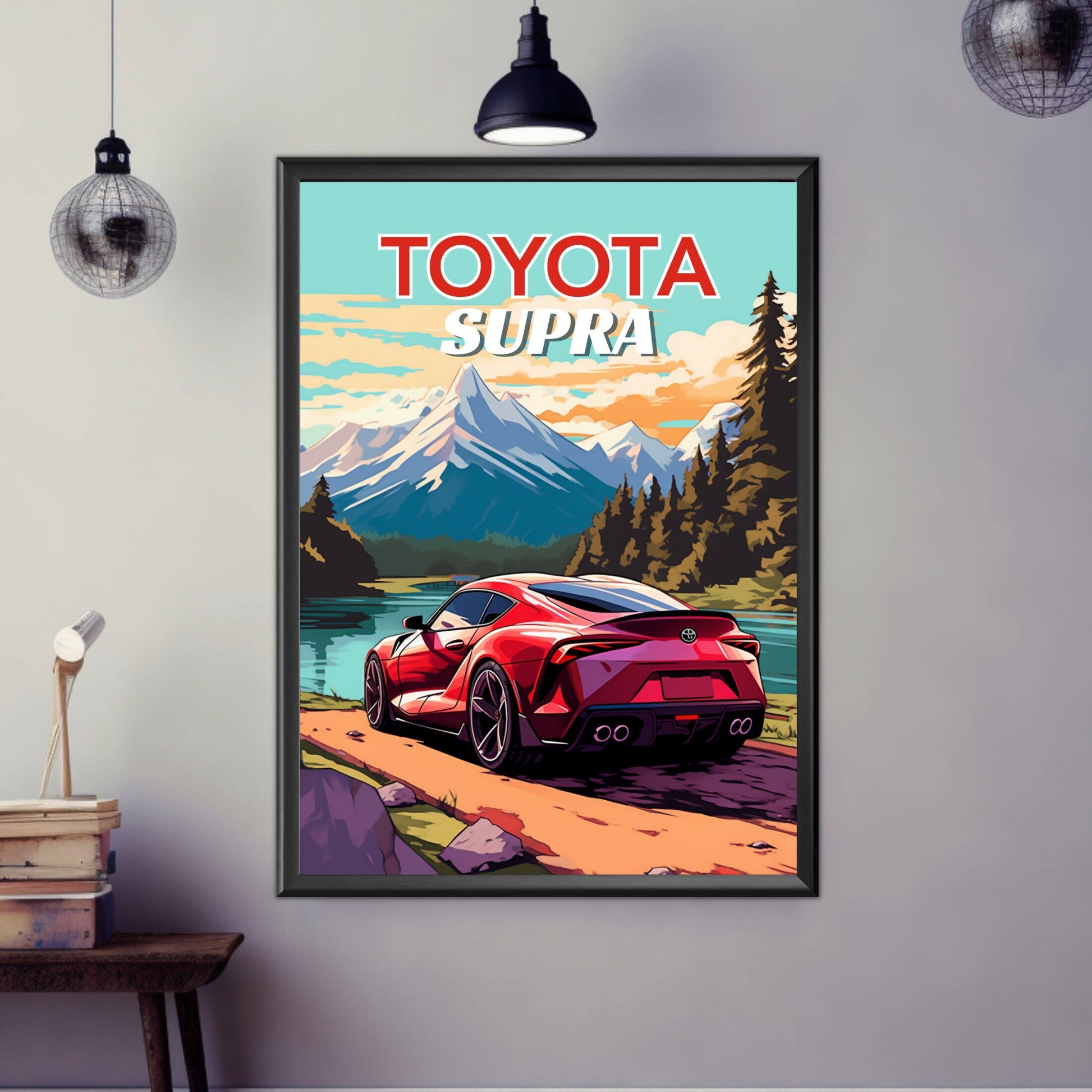 Toyota Supra Print, 2020s