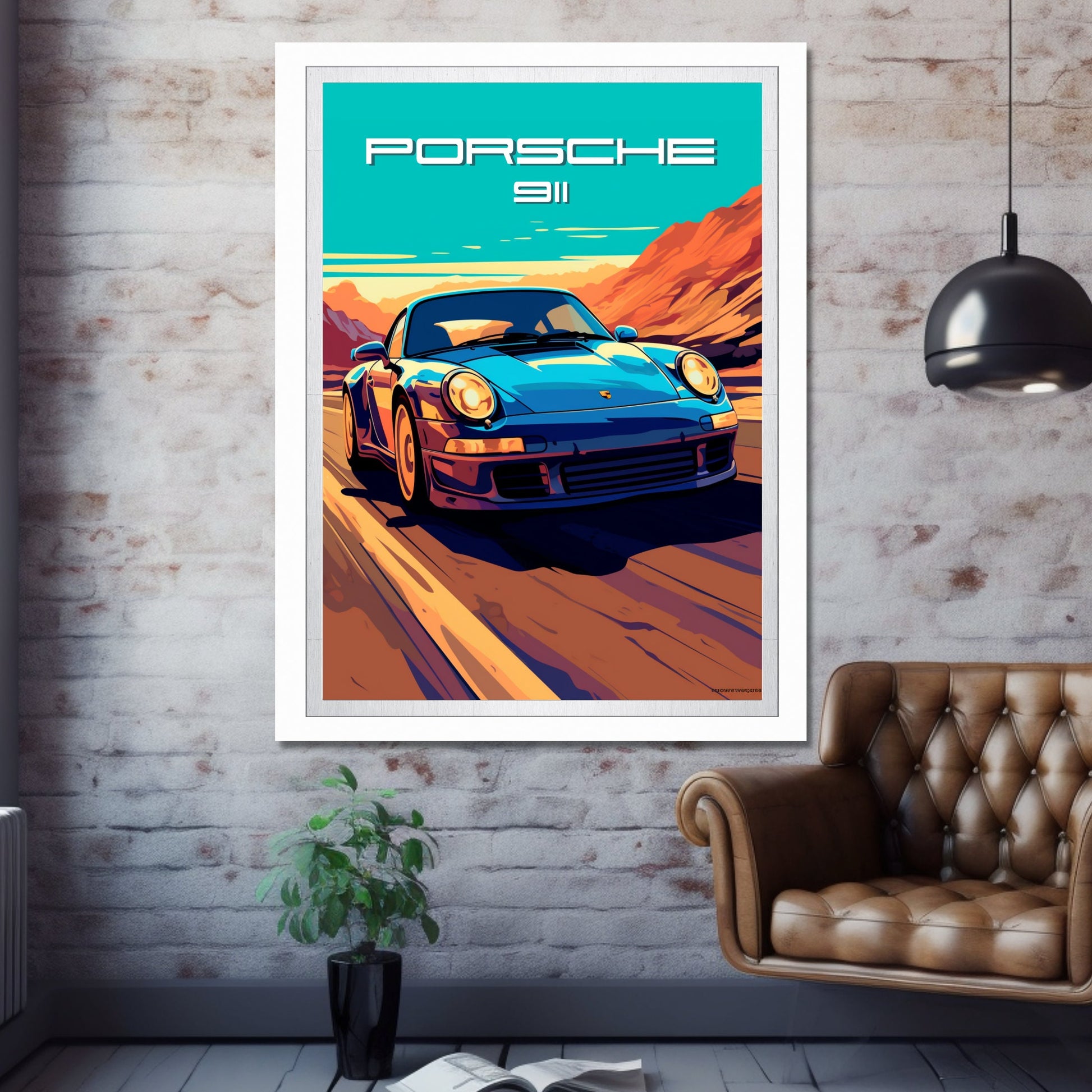 Porsche 911 Poster, 2010s