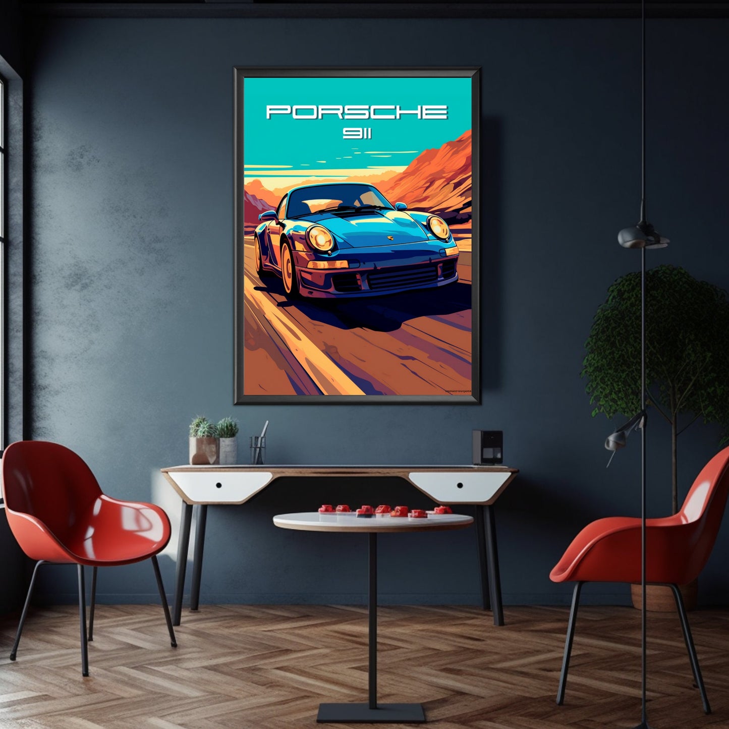 Porsche 911 Poster, 2010s