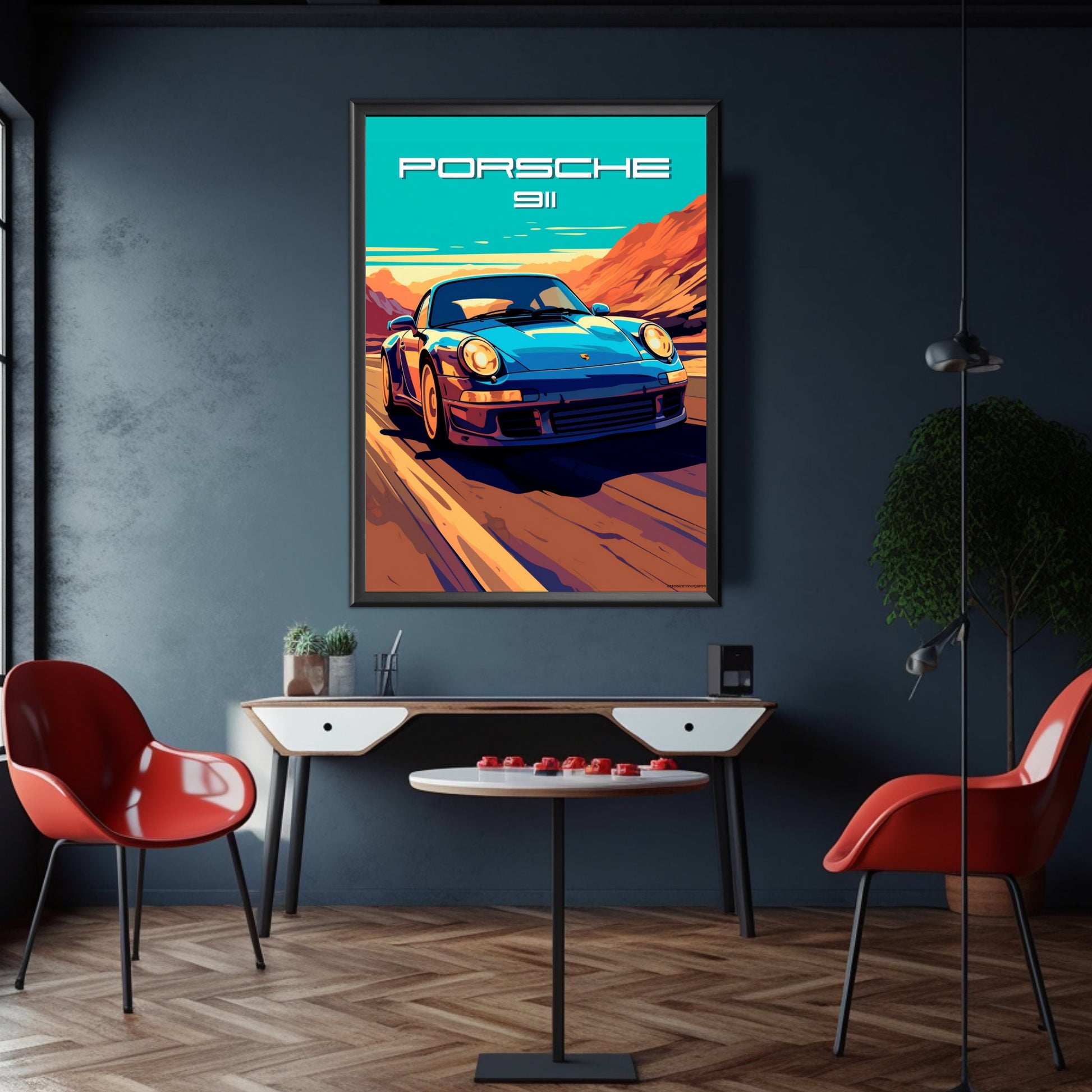 Porsche 911 Poster, 2010s