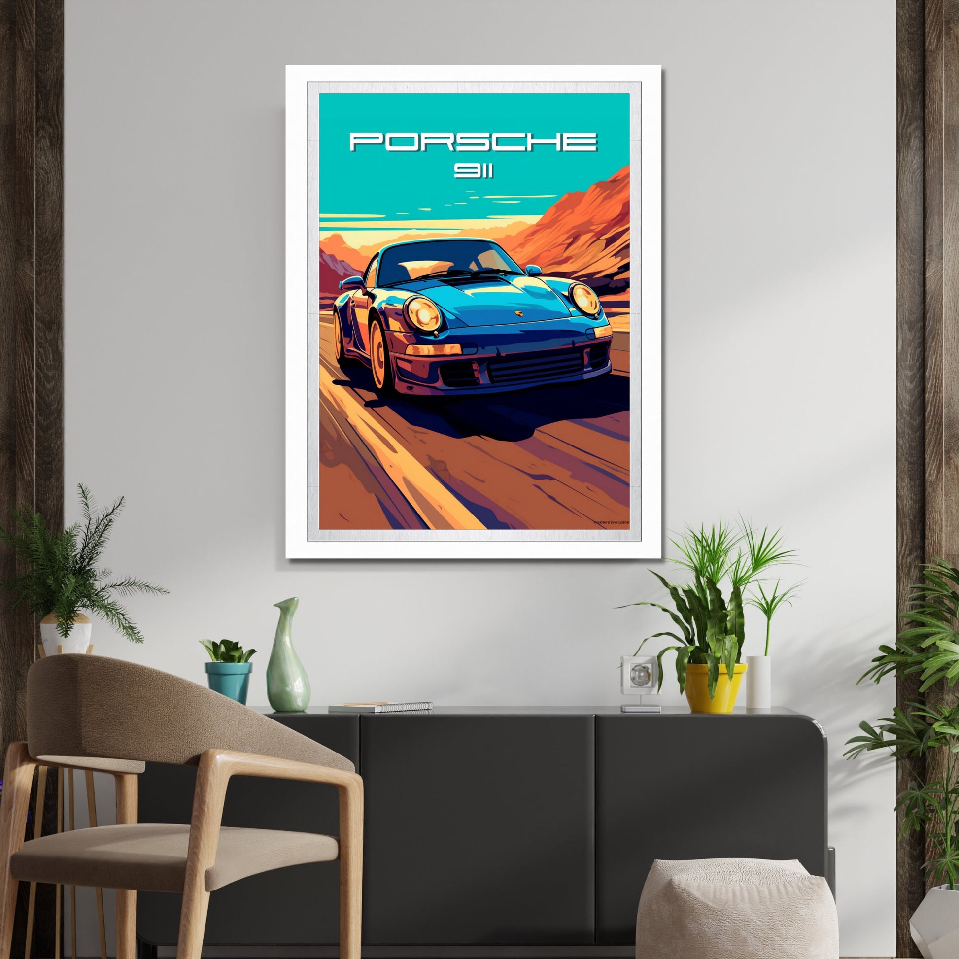 Porsche 911 Poster, 2010s