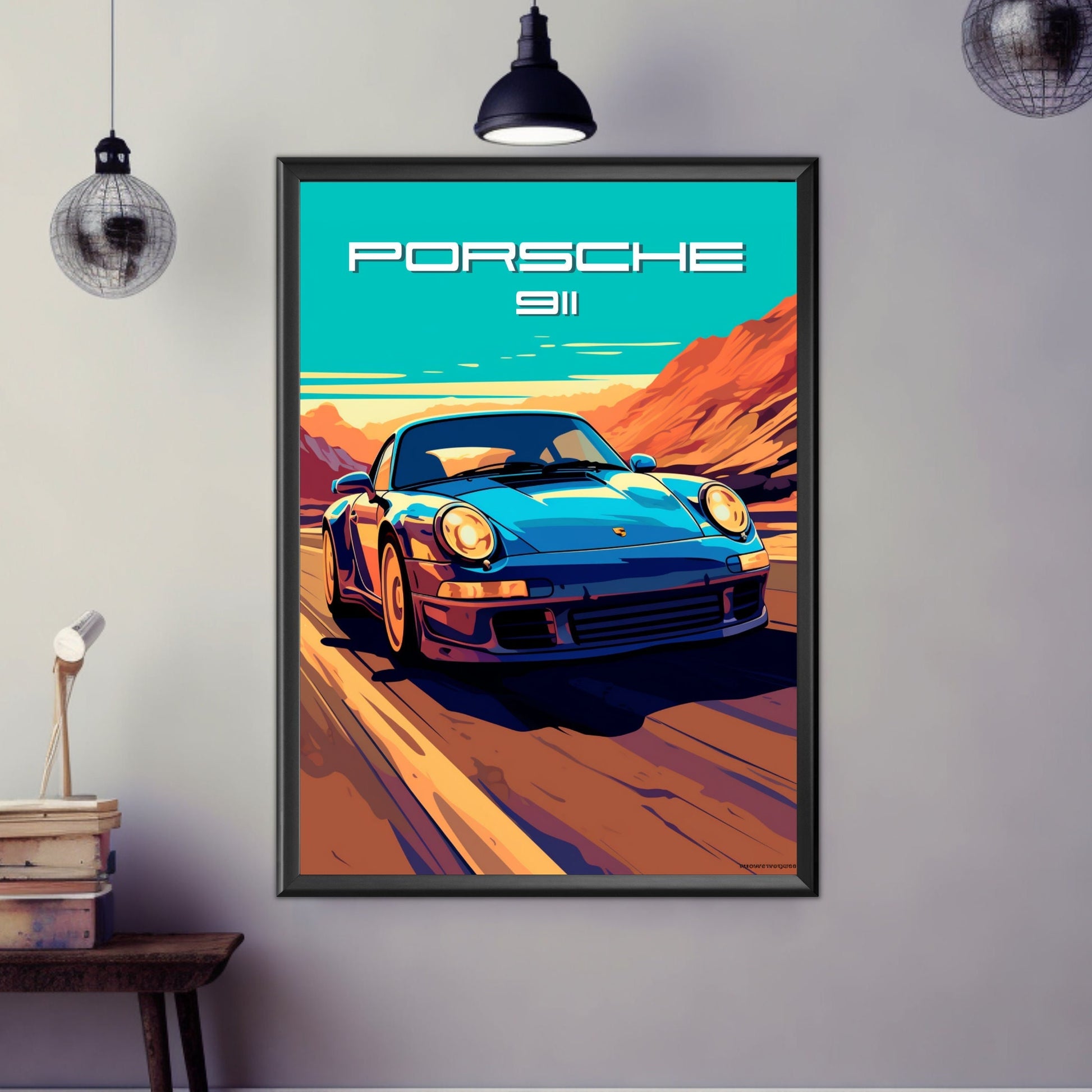 Porsche 911 Poster, 2010s