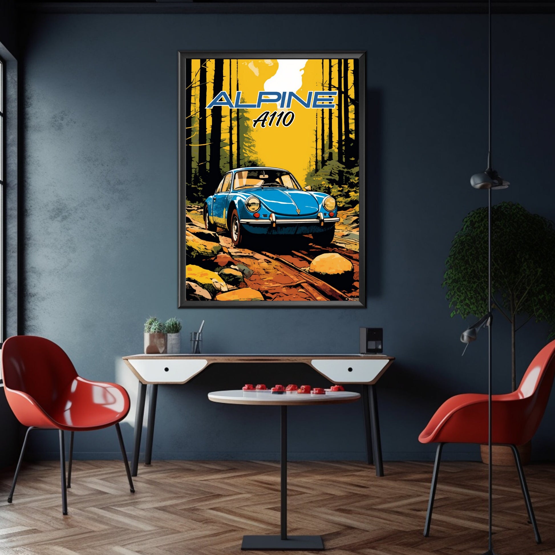 Alpine A110 Poster