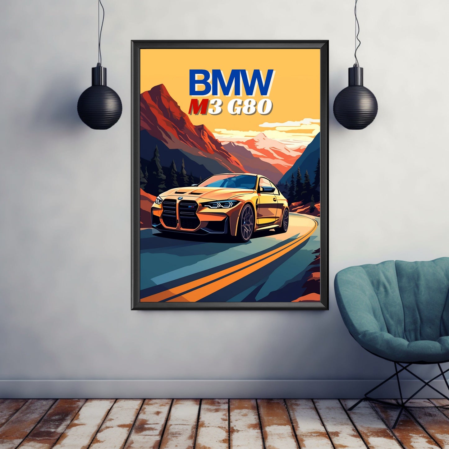 BMW M3 G80 Print