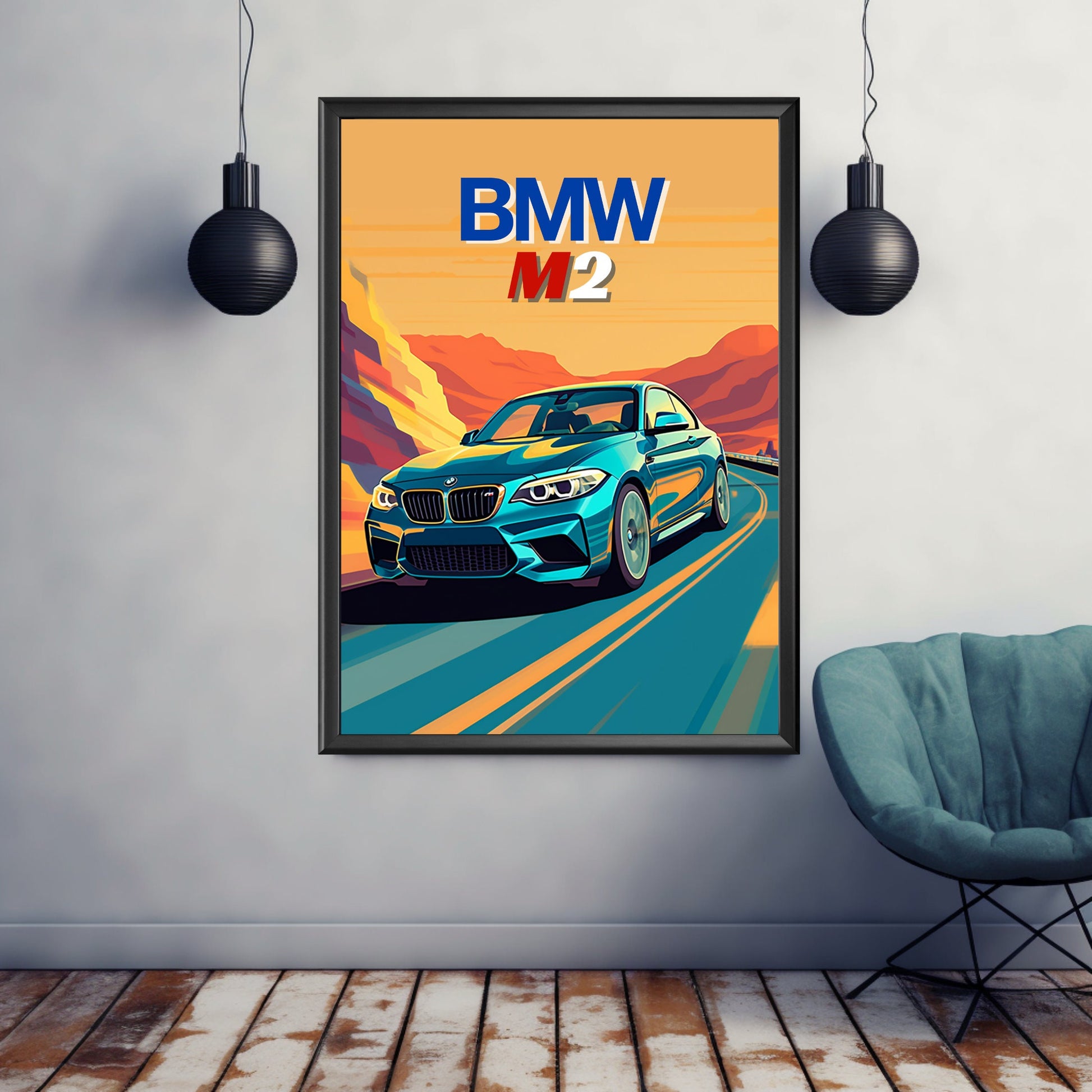 BMW M2 Poster, 2010s Car