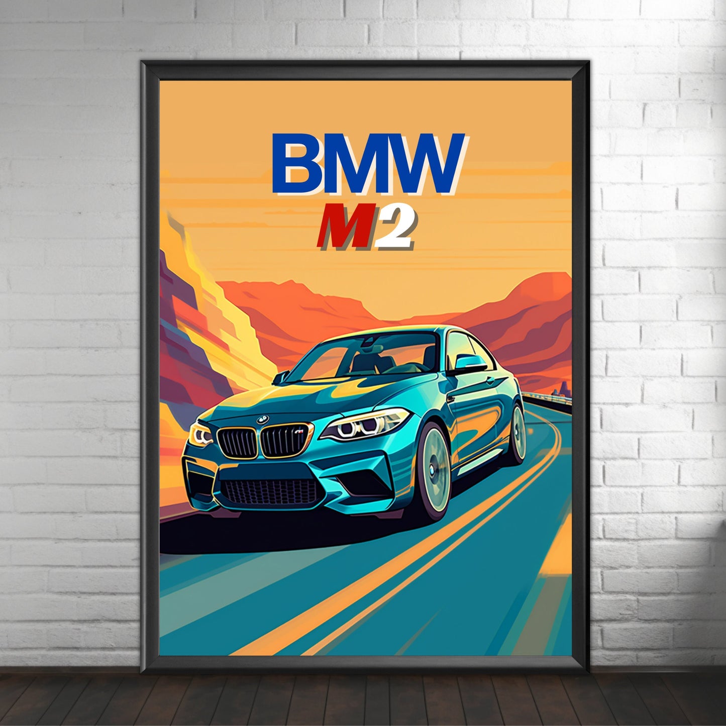 BMW M2 Poster, 2010s Car