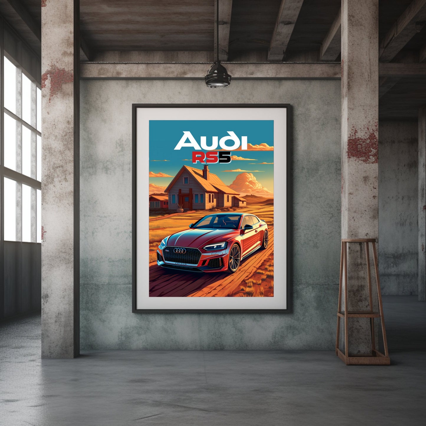 Audi RS5 Print