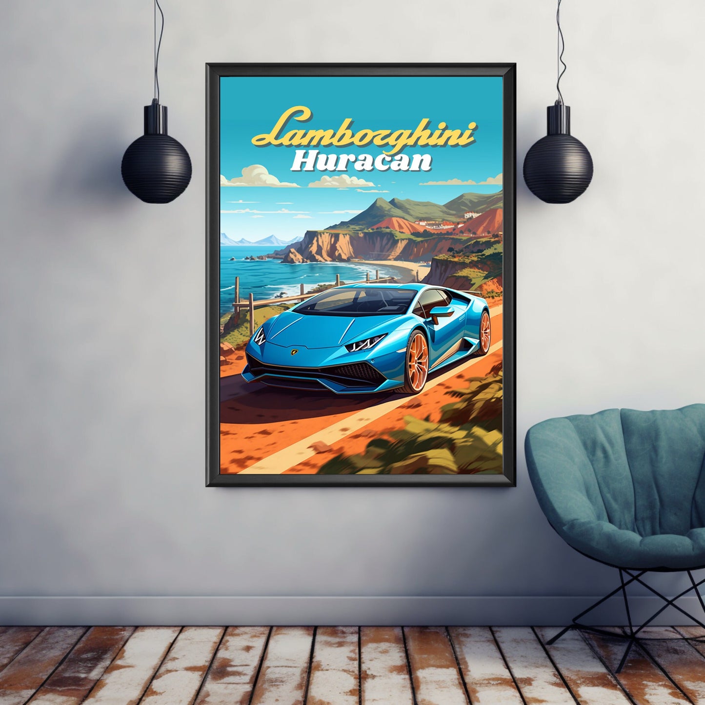 Lamborghini Huracan Print