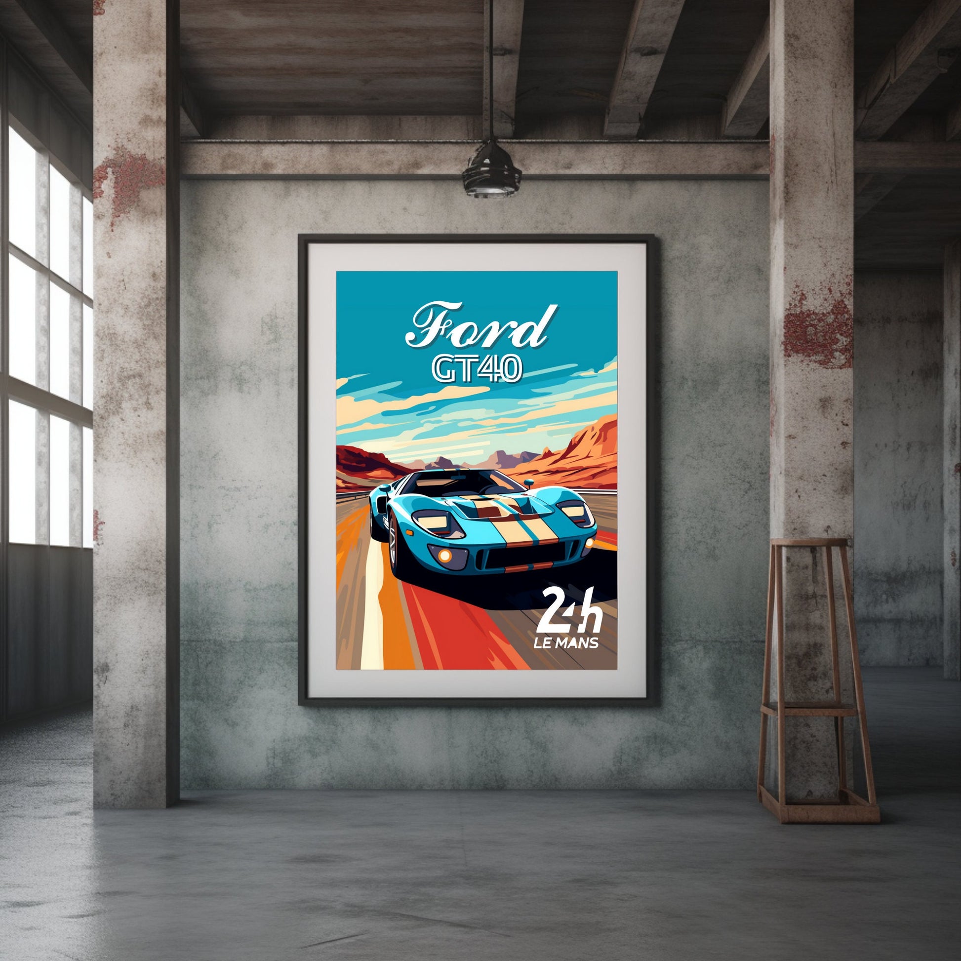 Ford GT40 Print