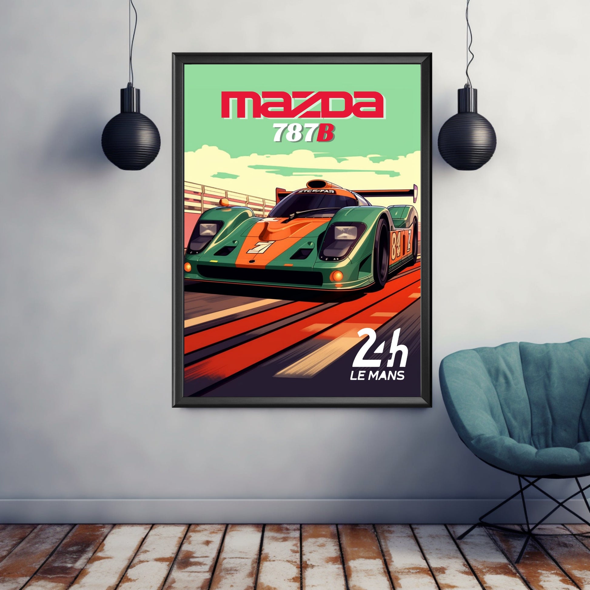 Mazda 787B Poster