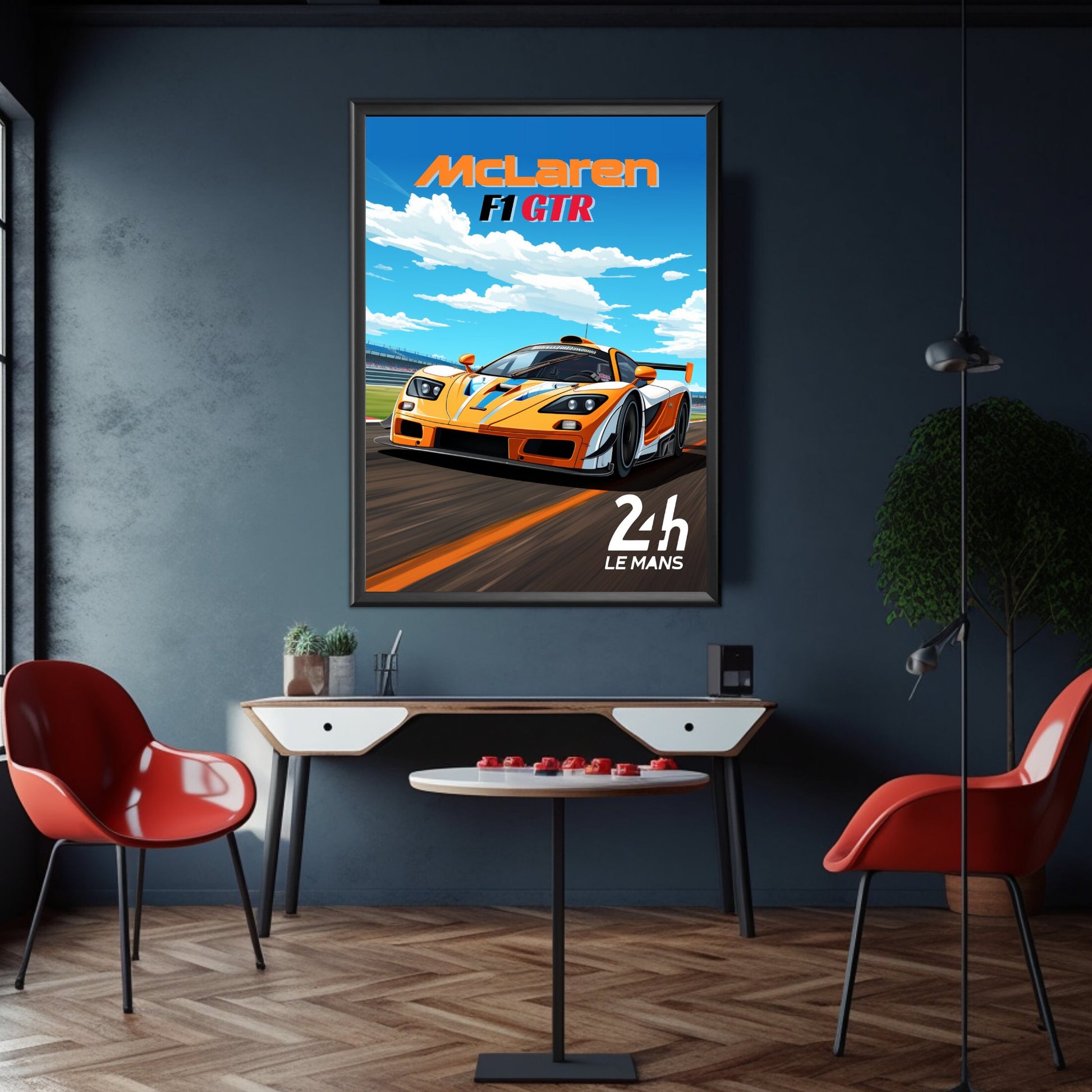 McLaren F1 GTR Poster