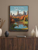 New York Poster | Central Park Poster | New York Travel Print | New York Design | New York Wall Art | New York Illustration | ID 429