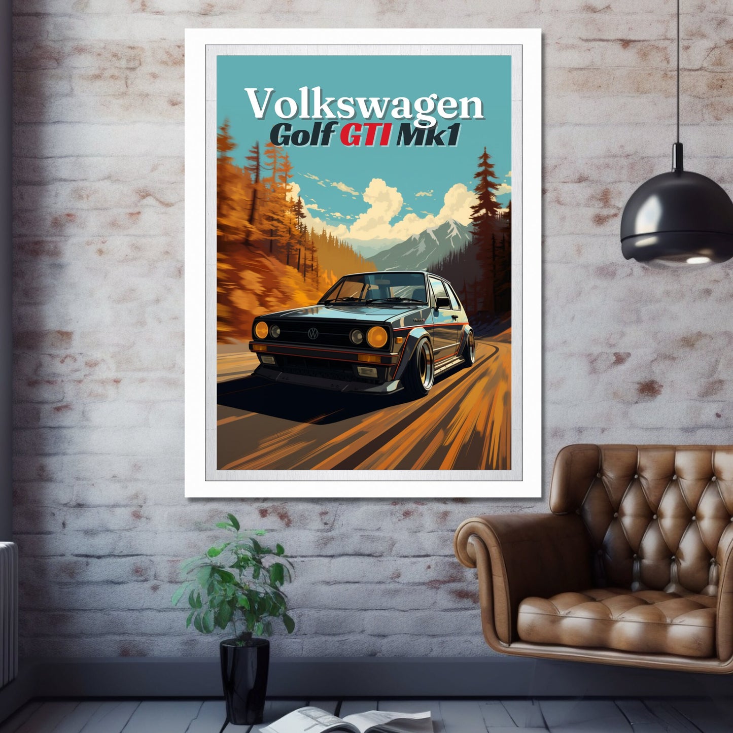 Volkswagen Golf GTI Mk1 Print