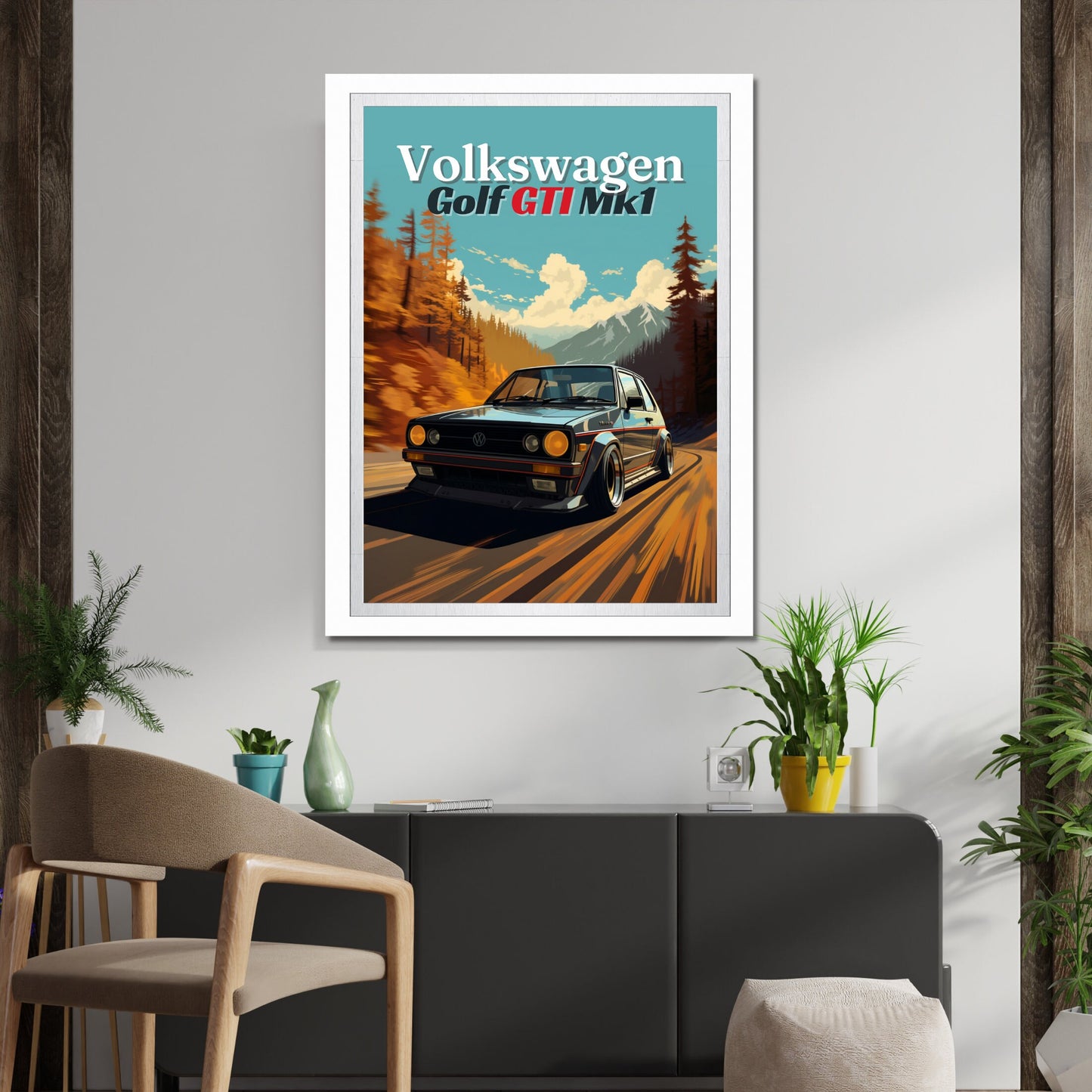 Volkswagen Golf GTI Mk1 Print