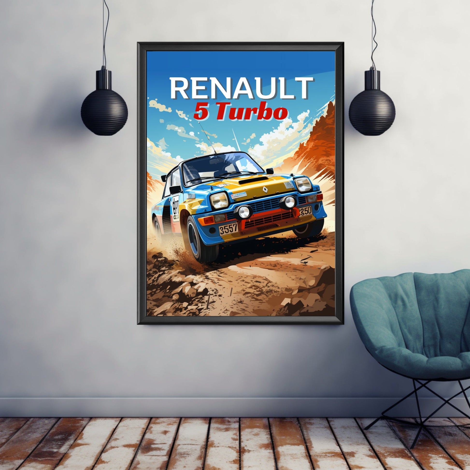 Renault 5 Turbo Poster