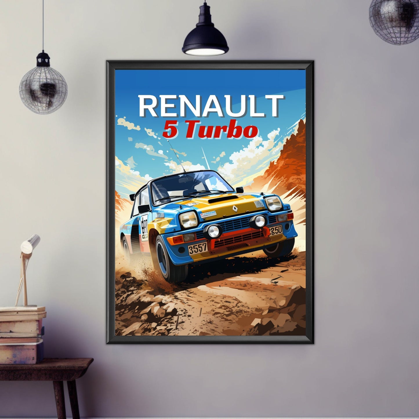 Renault 5 Turbo Poster