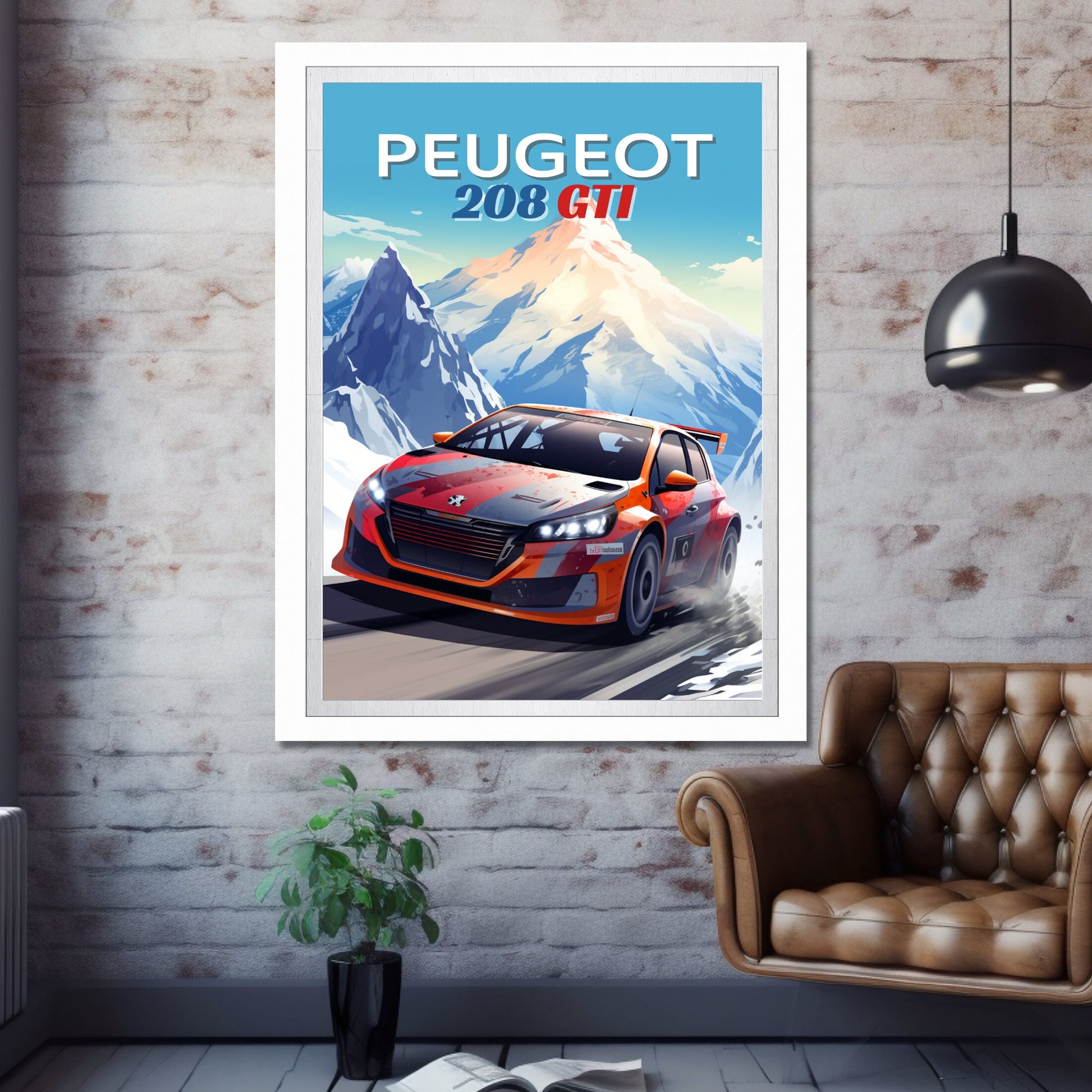 Peugeot 208 GTI Print