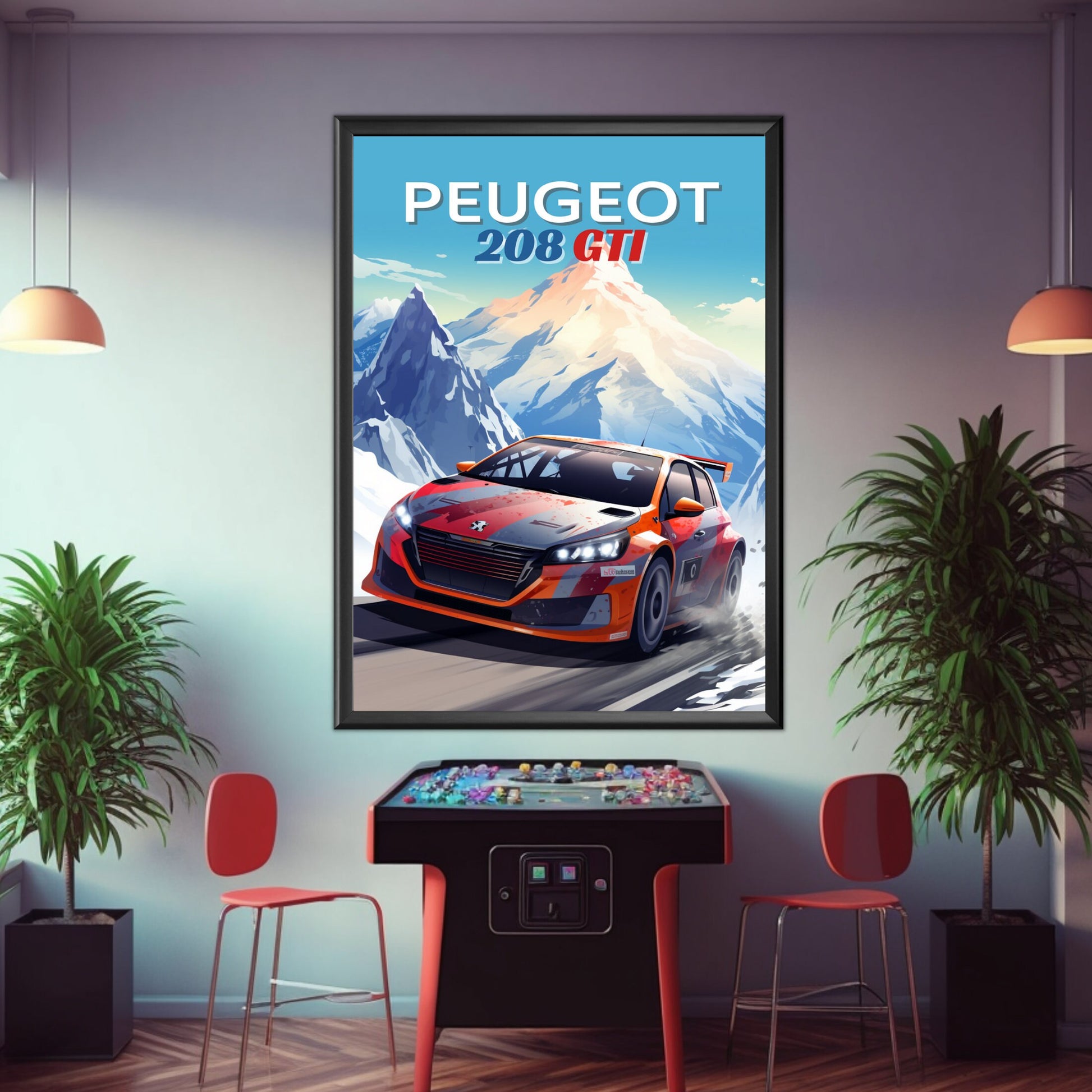 Peugeot 208 GTI Print