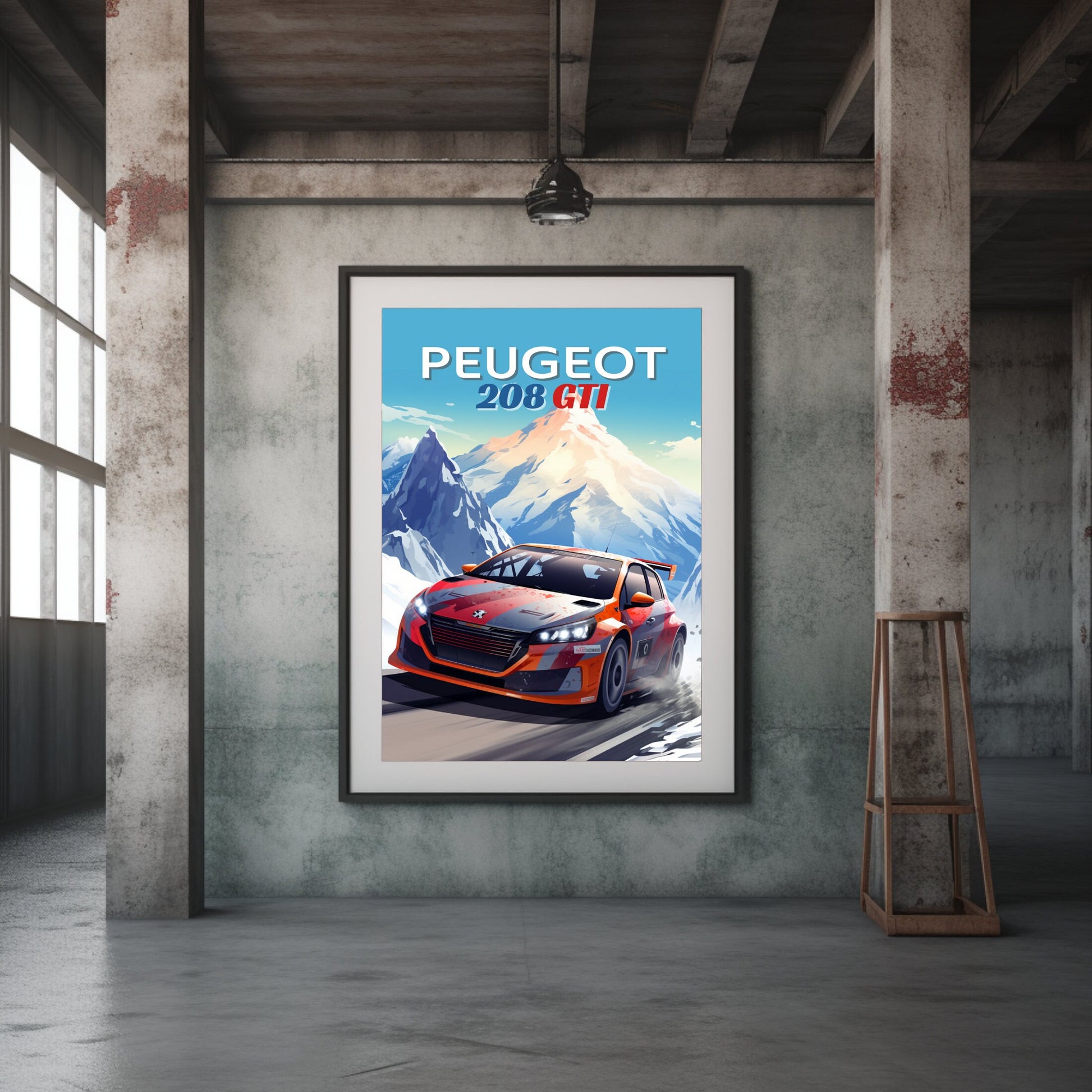 Peugeot 208 GTI Print