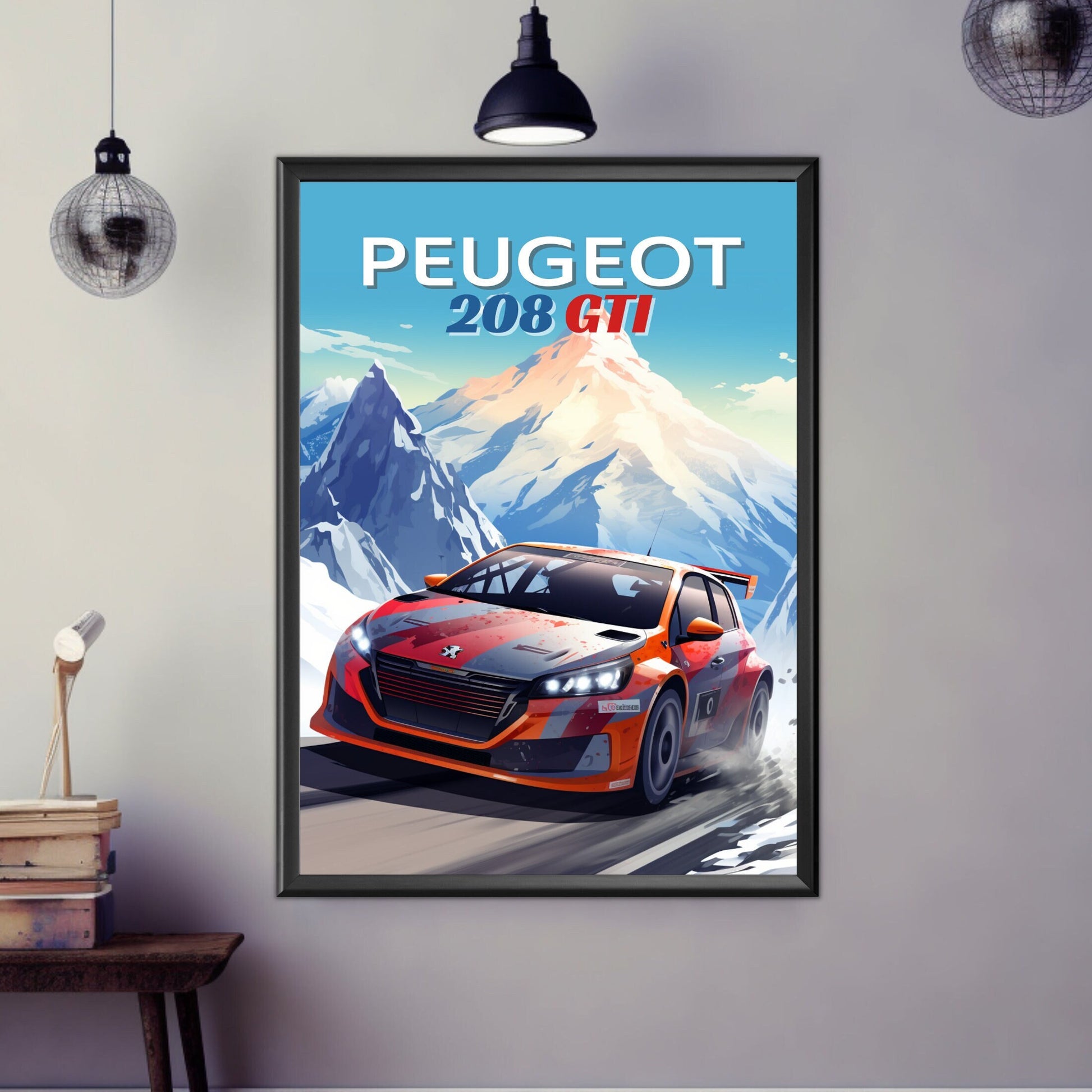 Peugeot 208 GTI Print