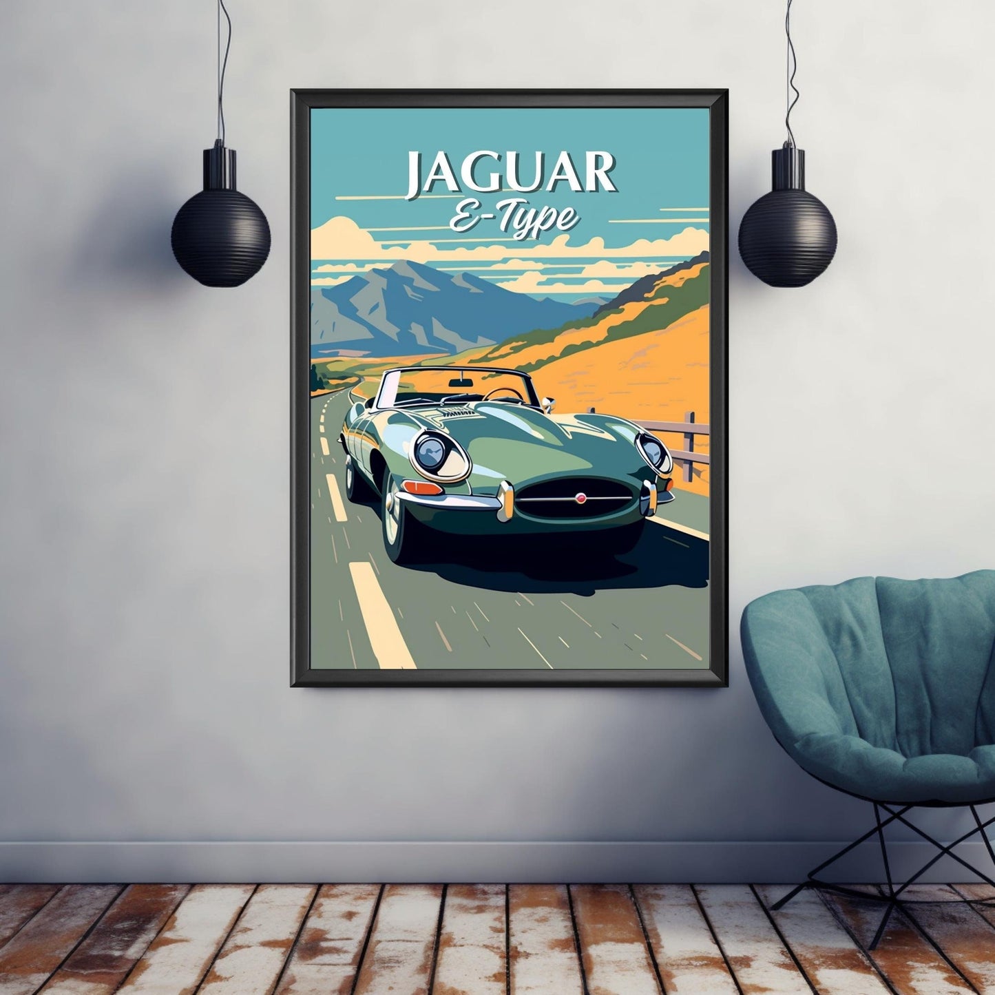 Jaguar E-Type Print