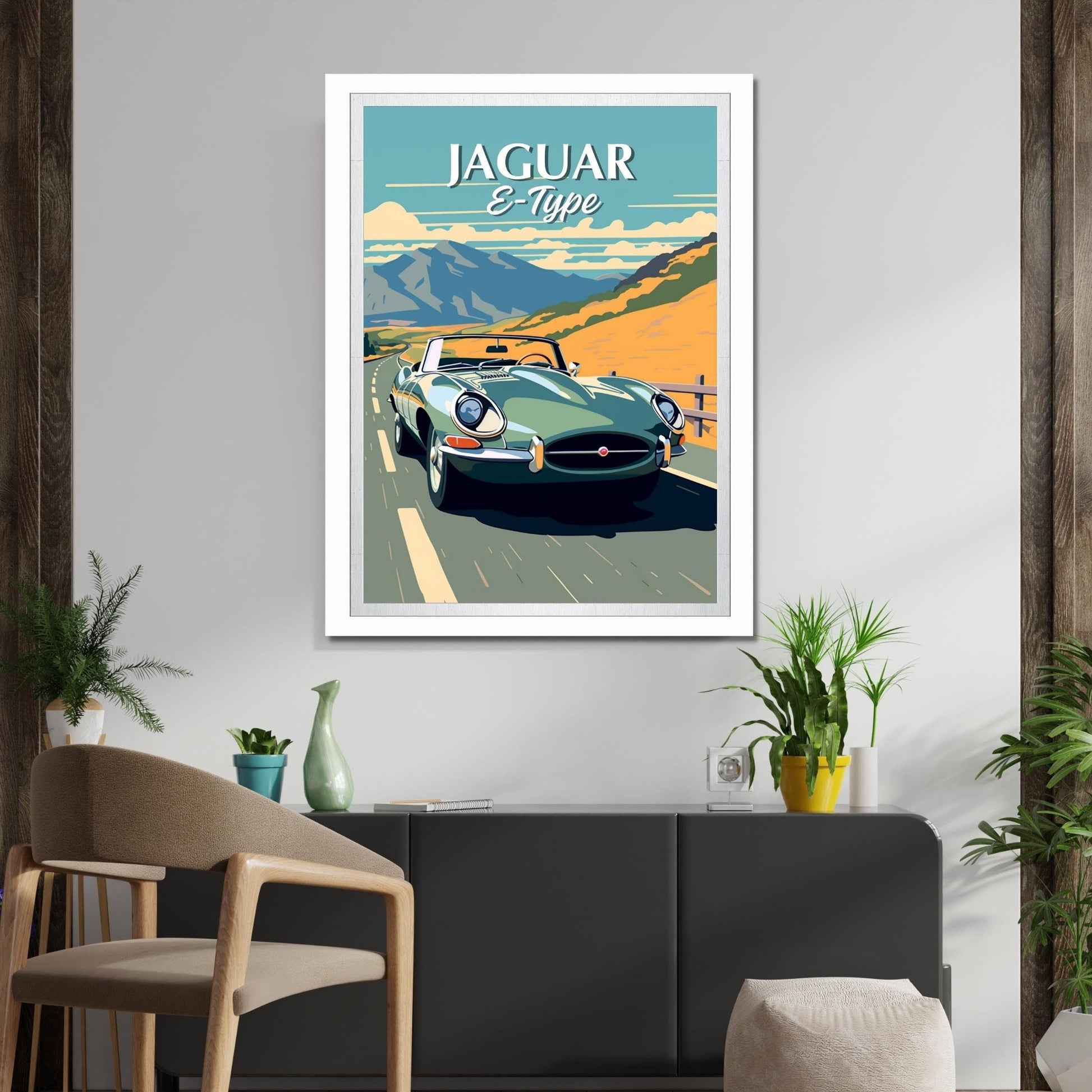 Jaguar E-Type Print