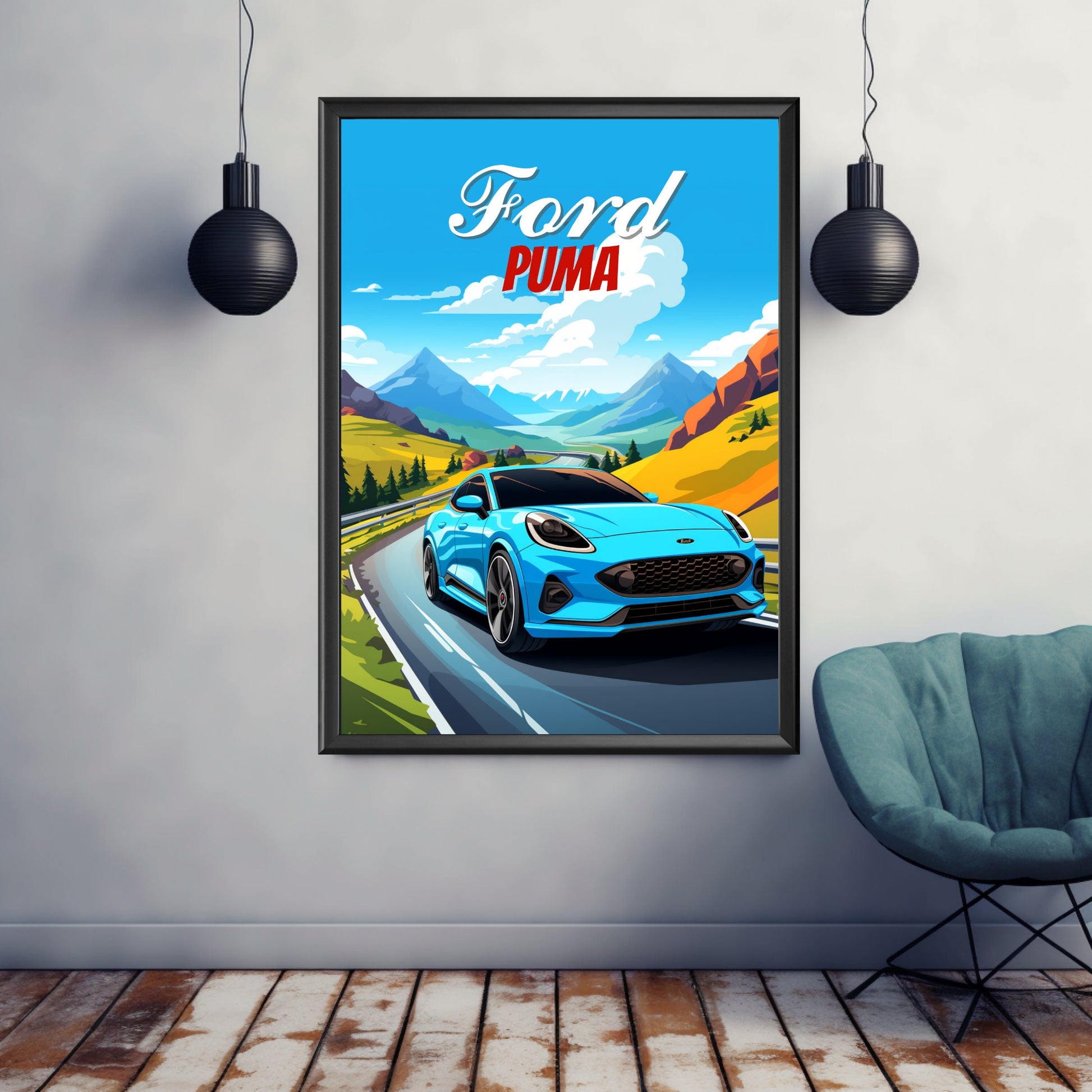 Ford Puma Poster