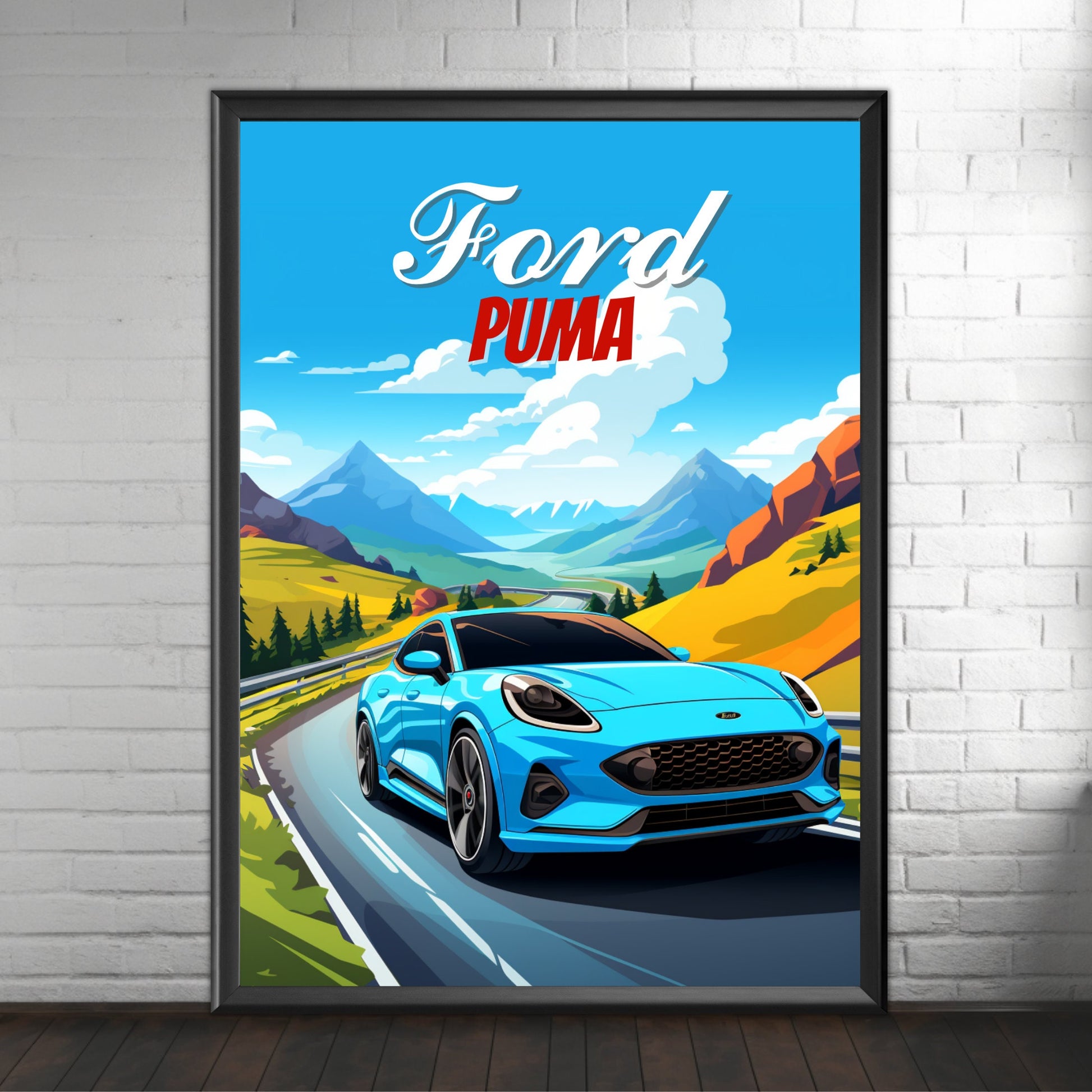 Ford Puma Poster