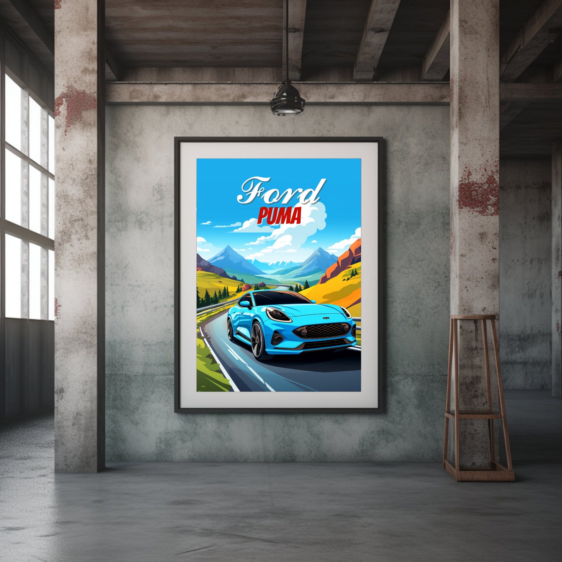 Ford Puma Poster