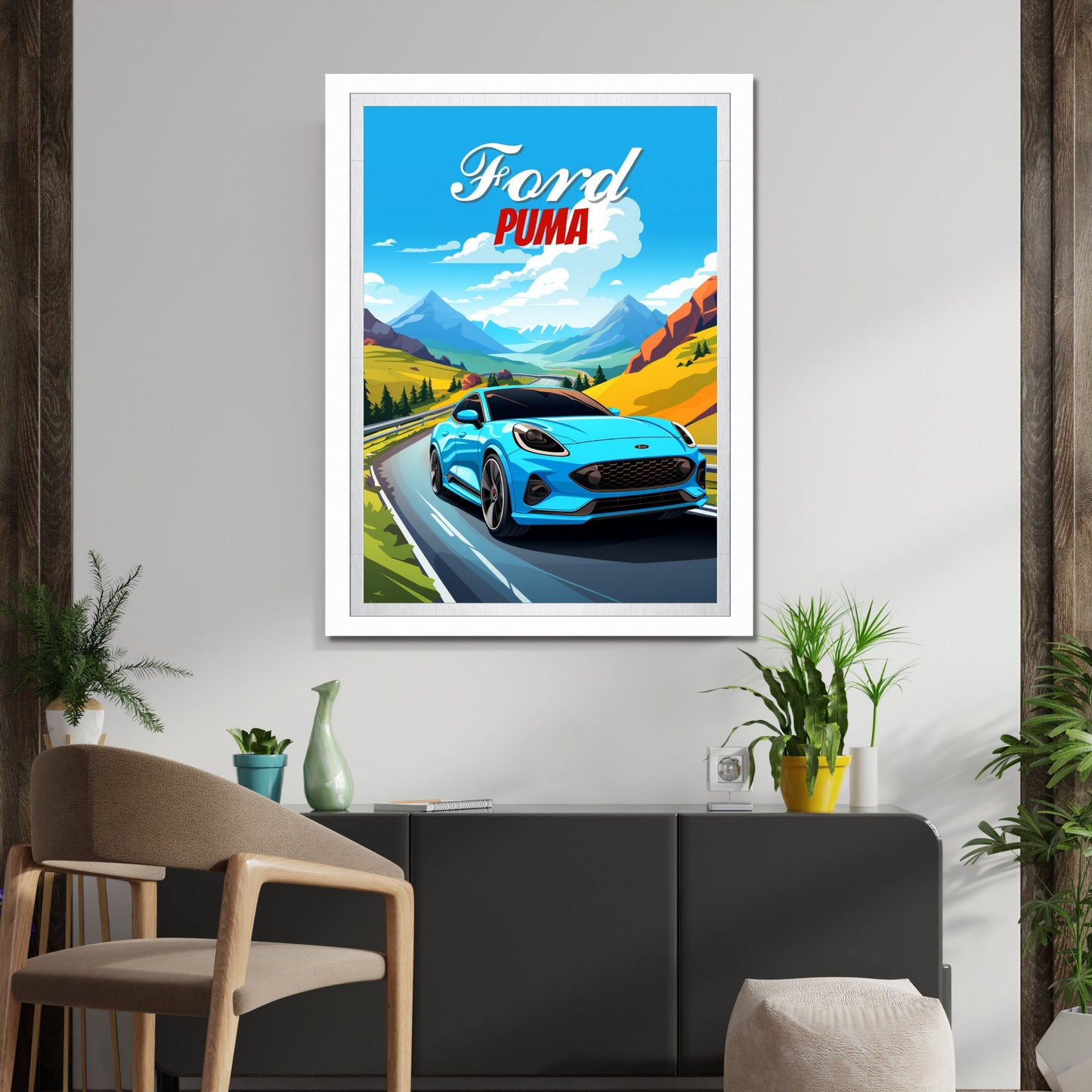 Ford Puma Poster