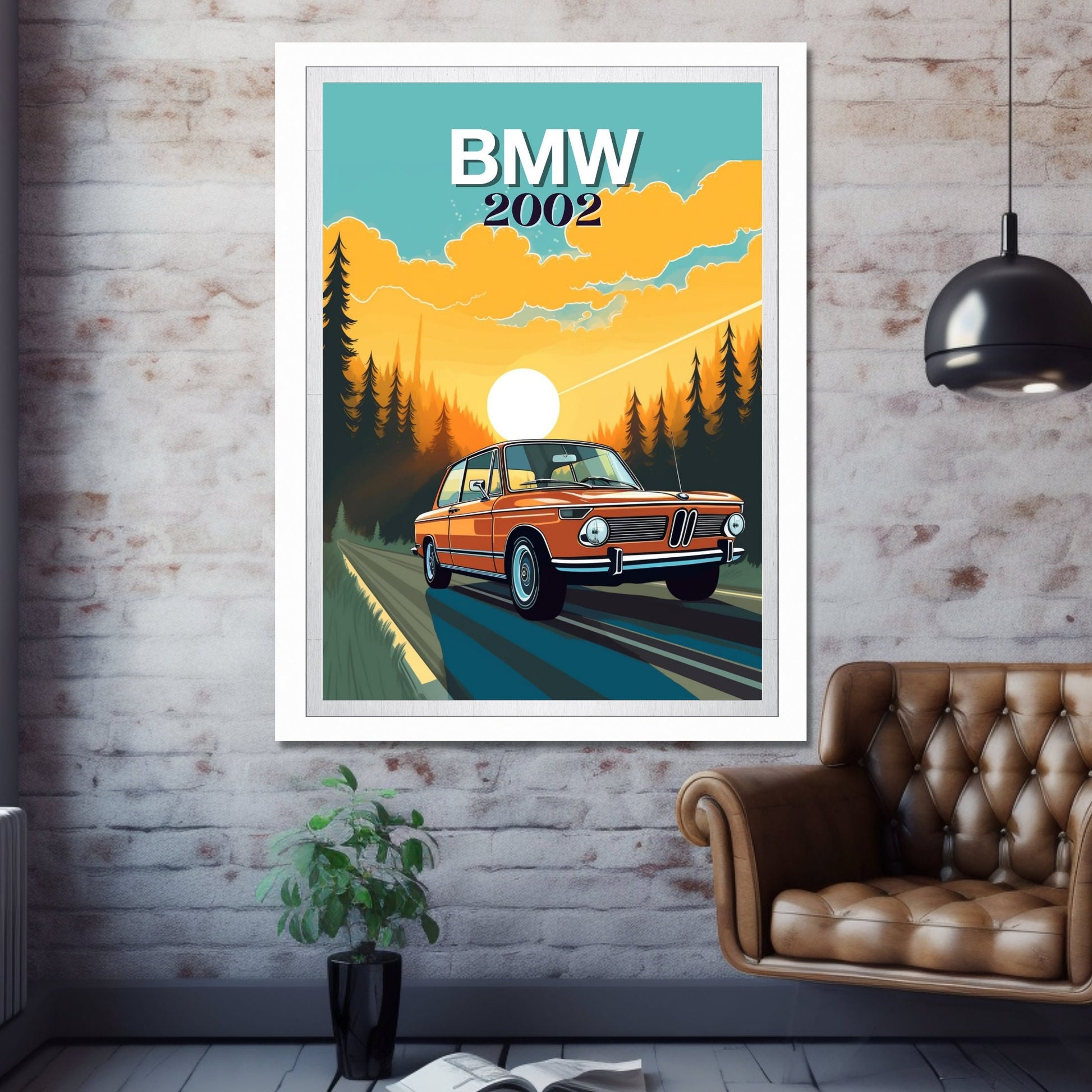 BMW 2002 Poster