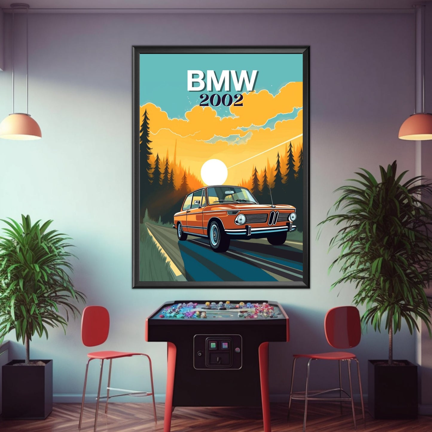 BMW 2002 Poster