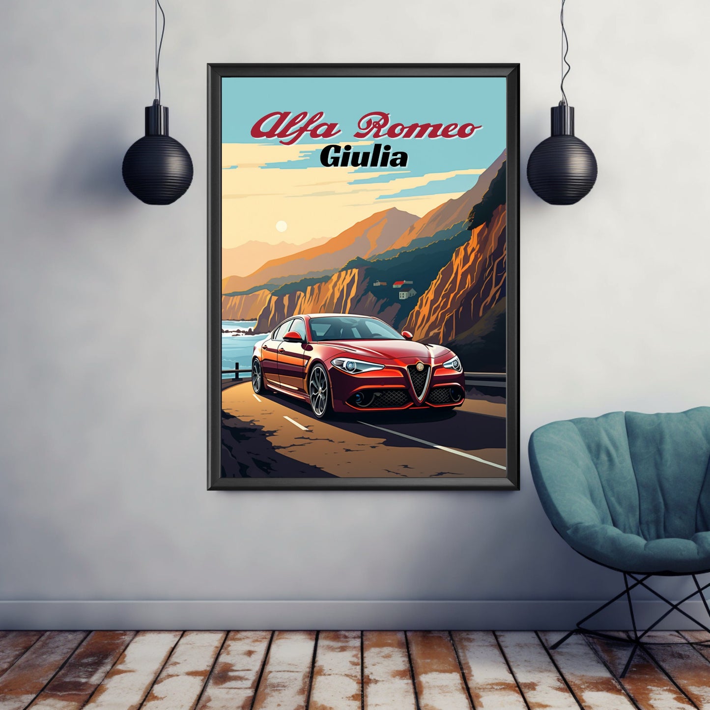 Alfa Romeo Giulia Print