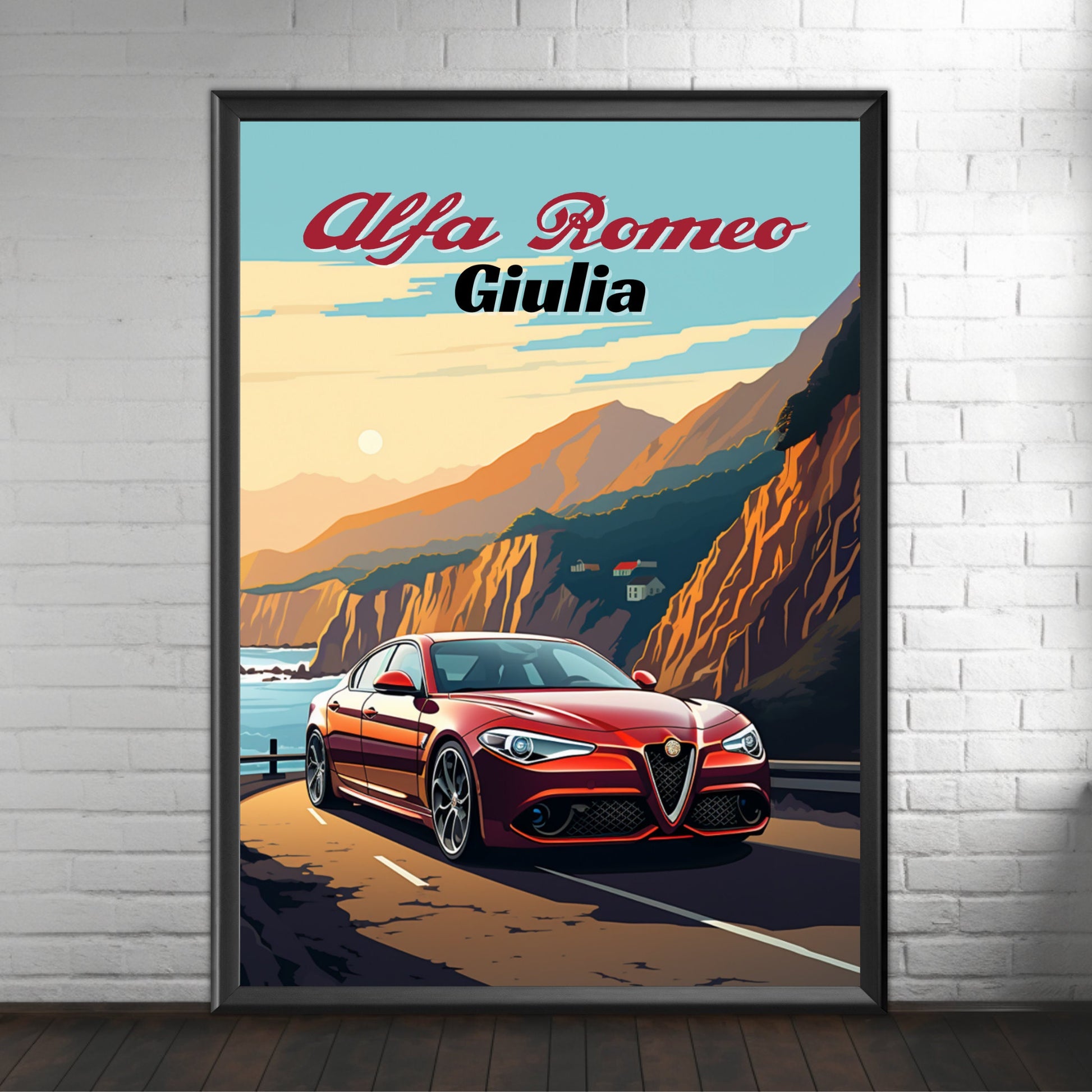 Alfa Romeo Giulia Print