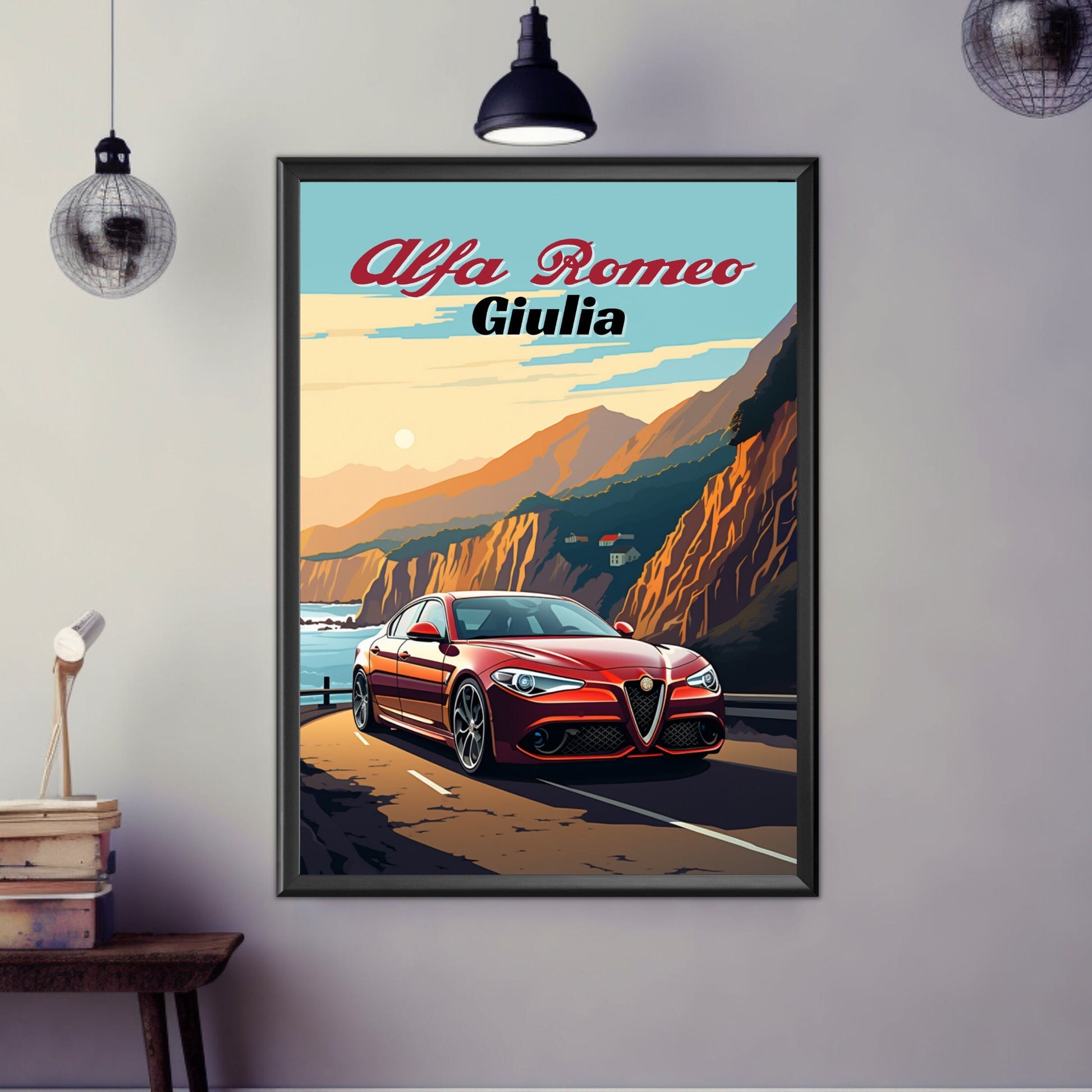 Alfa Romeo Giulia Print