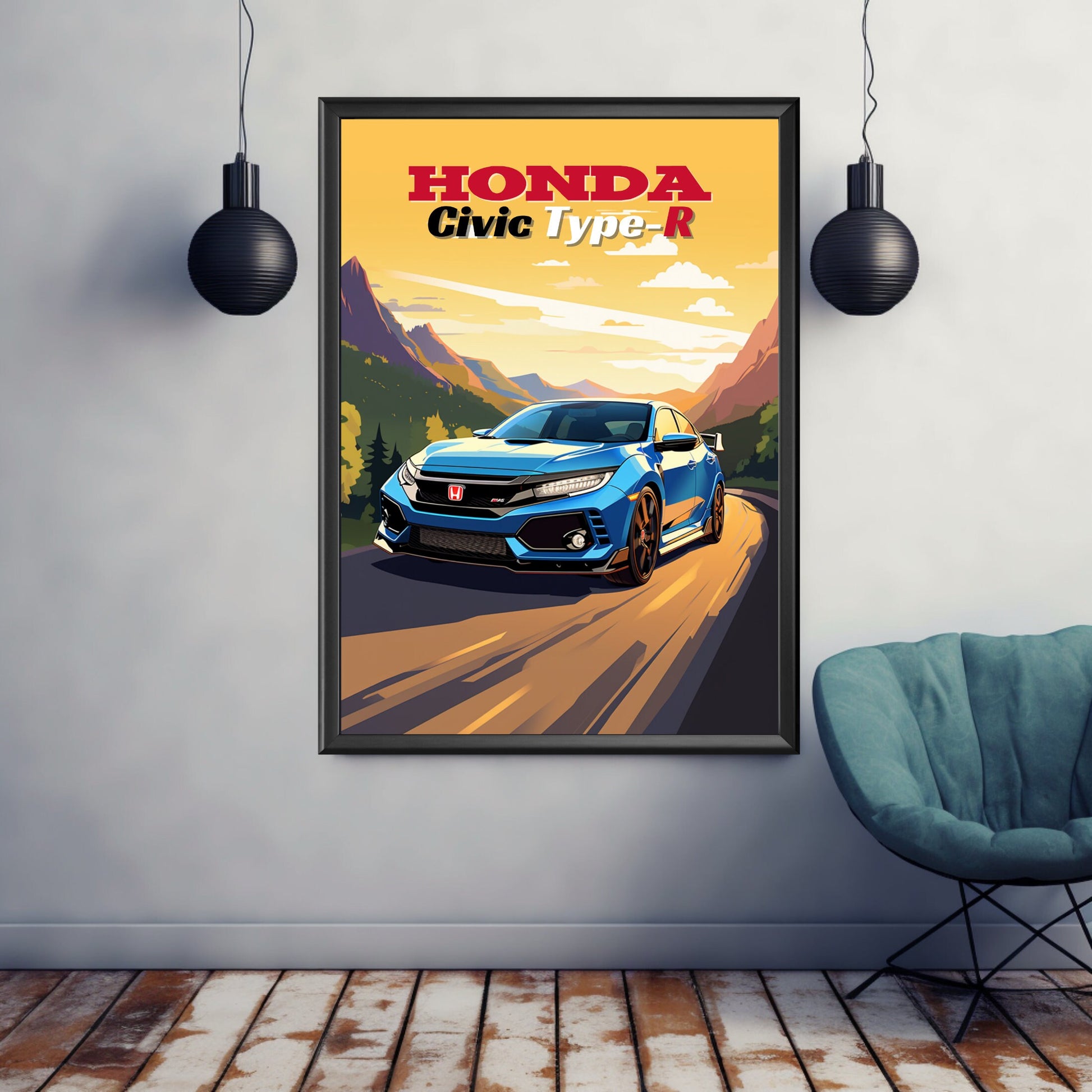 Honda Civic Type-R Print