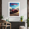 Honda Civic Type-R Poster, Honda Civic Type-R Print, 2020s Car Print, Car Print, Car Poster, Car Art, Japanese Car Print, Sports Car Print