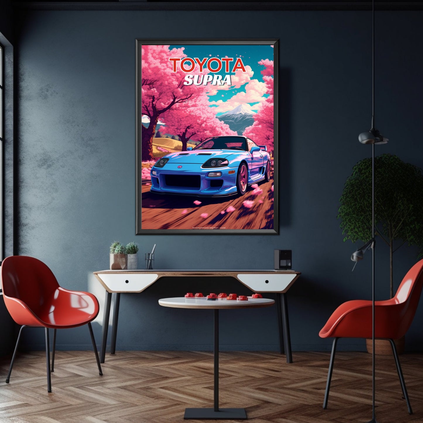 Toyota Supra Print, 1990s