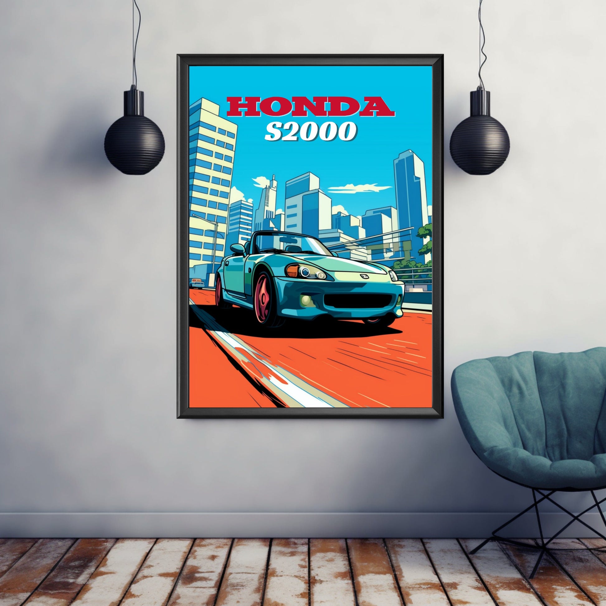 Honda S2000 Poster