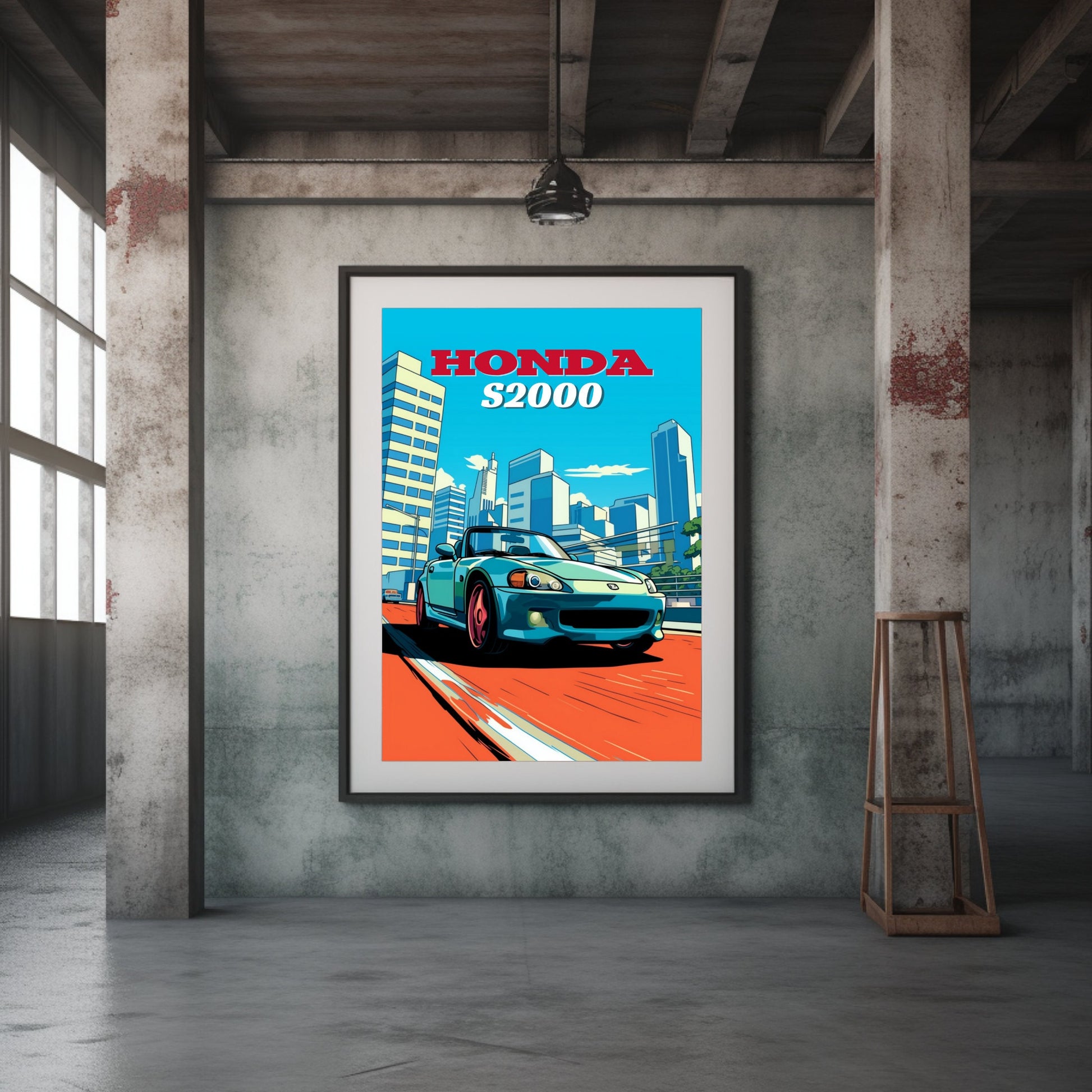 Honda S2000 Poster