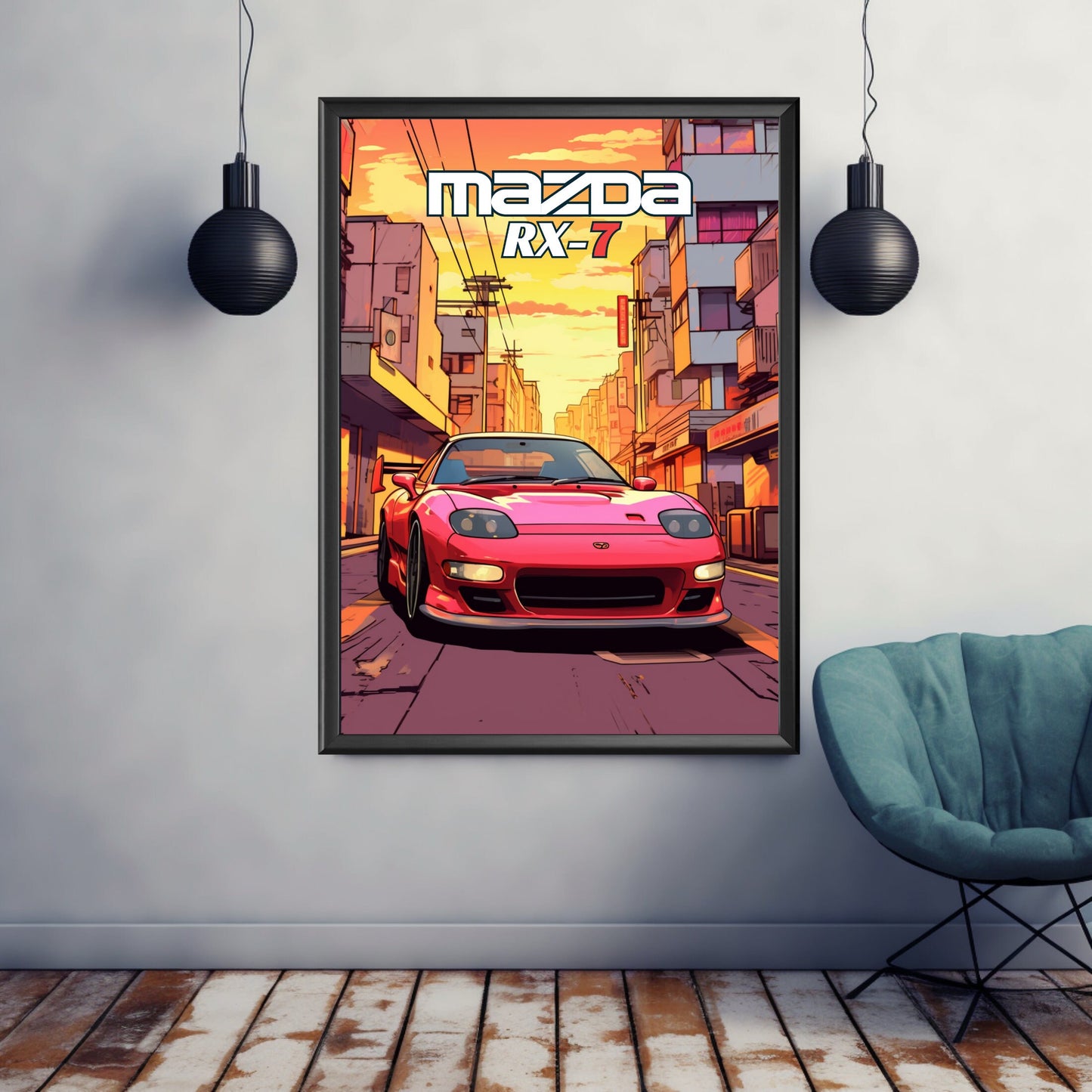 Mazda RX-7 Poster