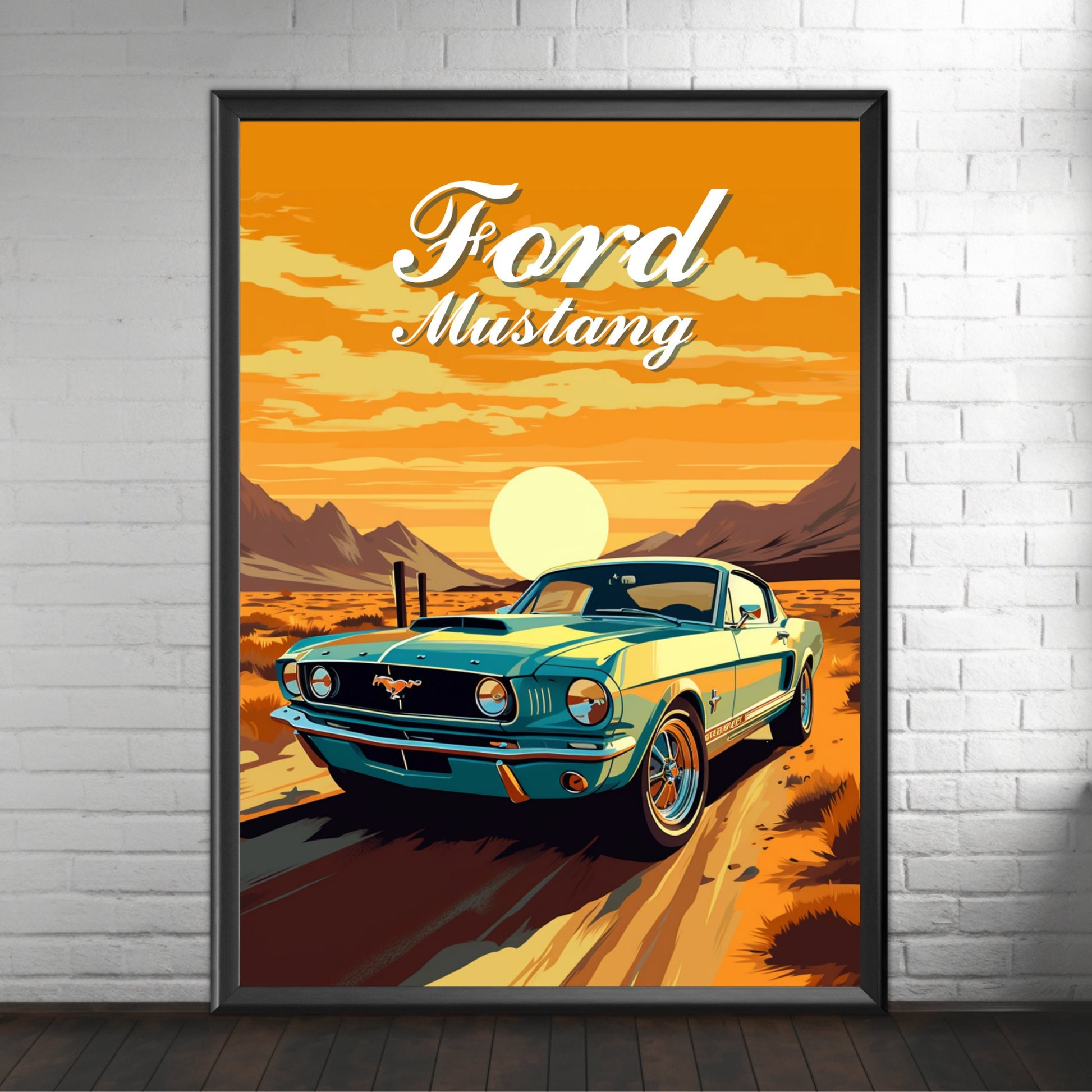 Ford Mustang Print