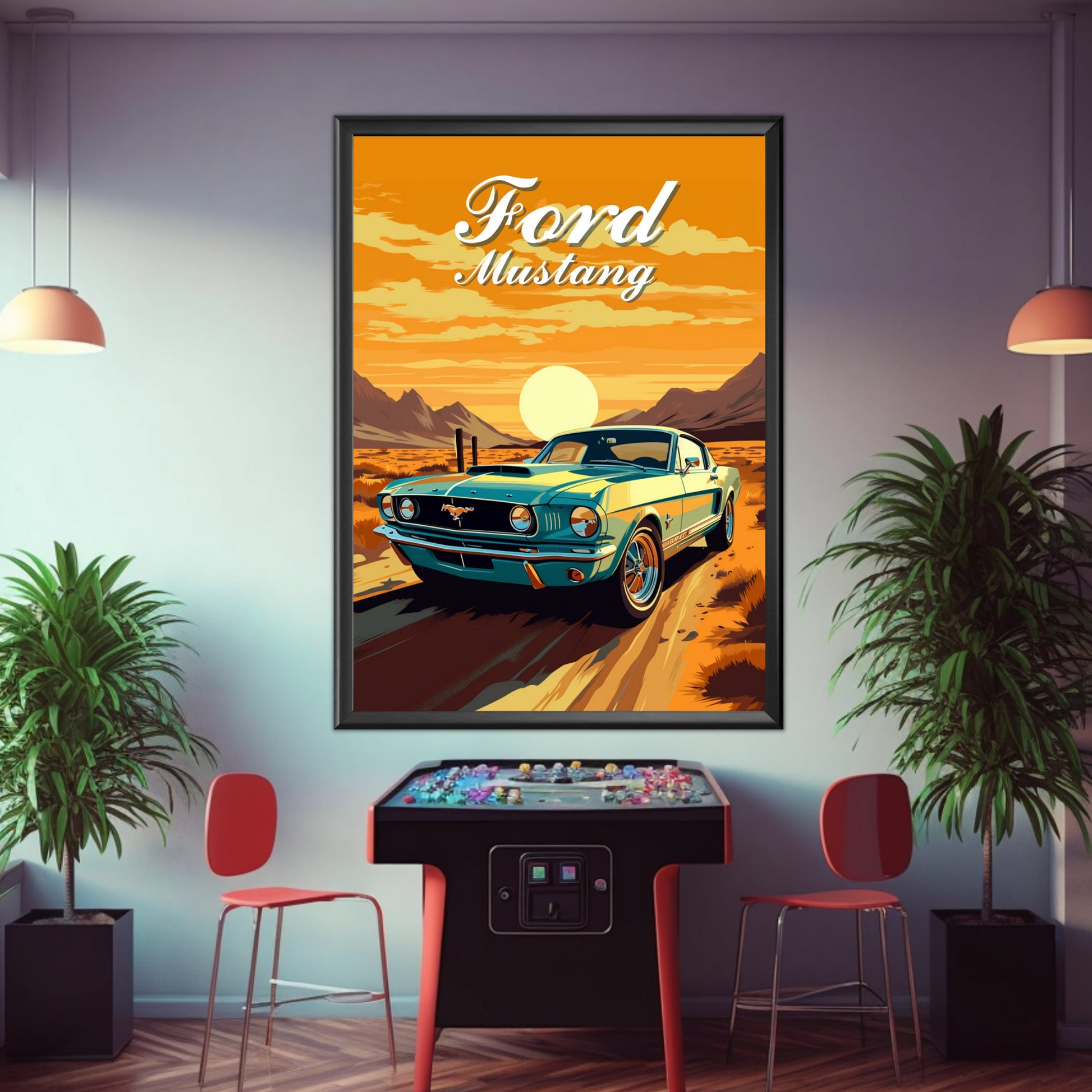 Ford Mustang Print