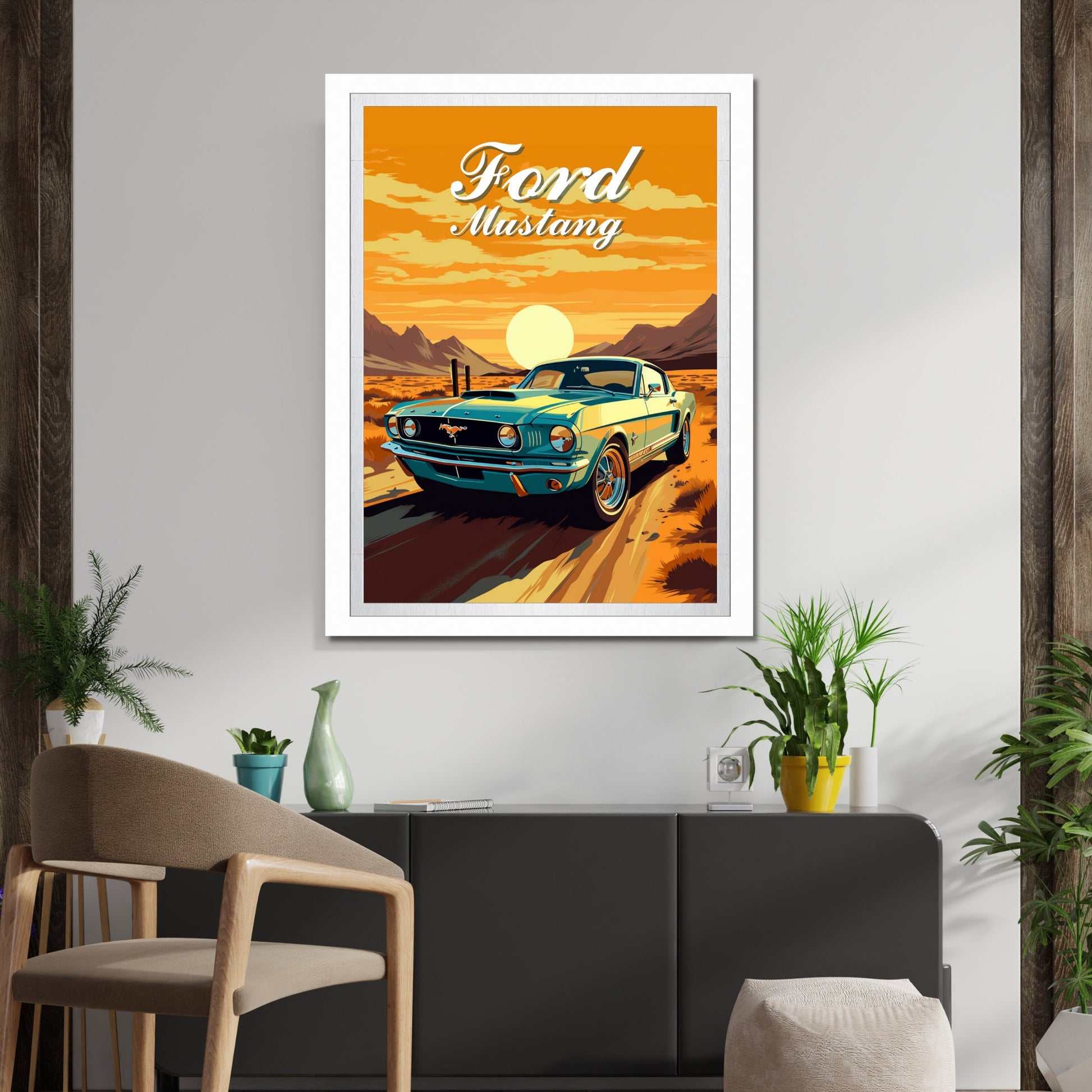 Ford Mustang Print