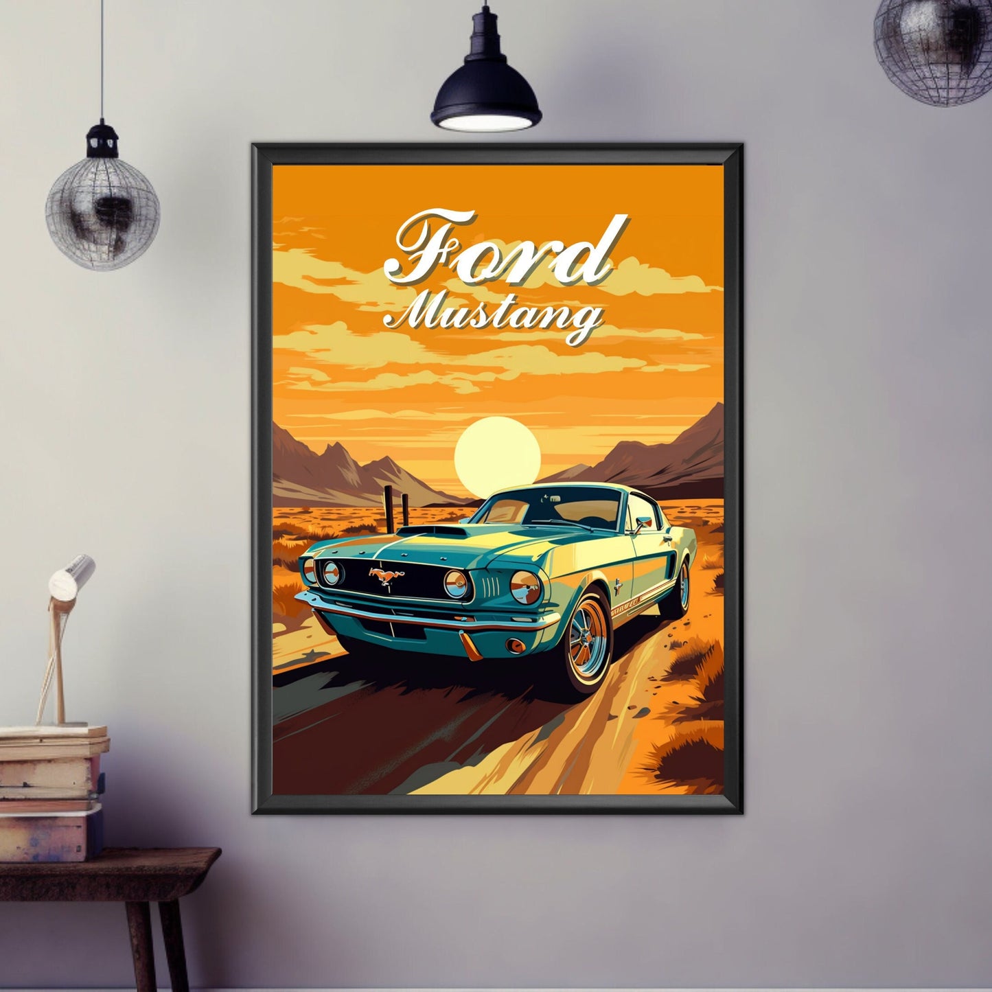 Ford Mustang Print