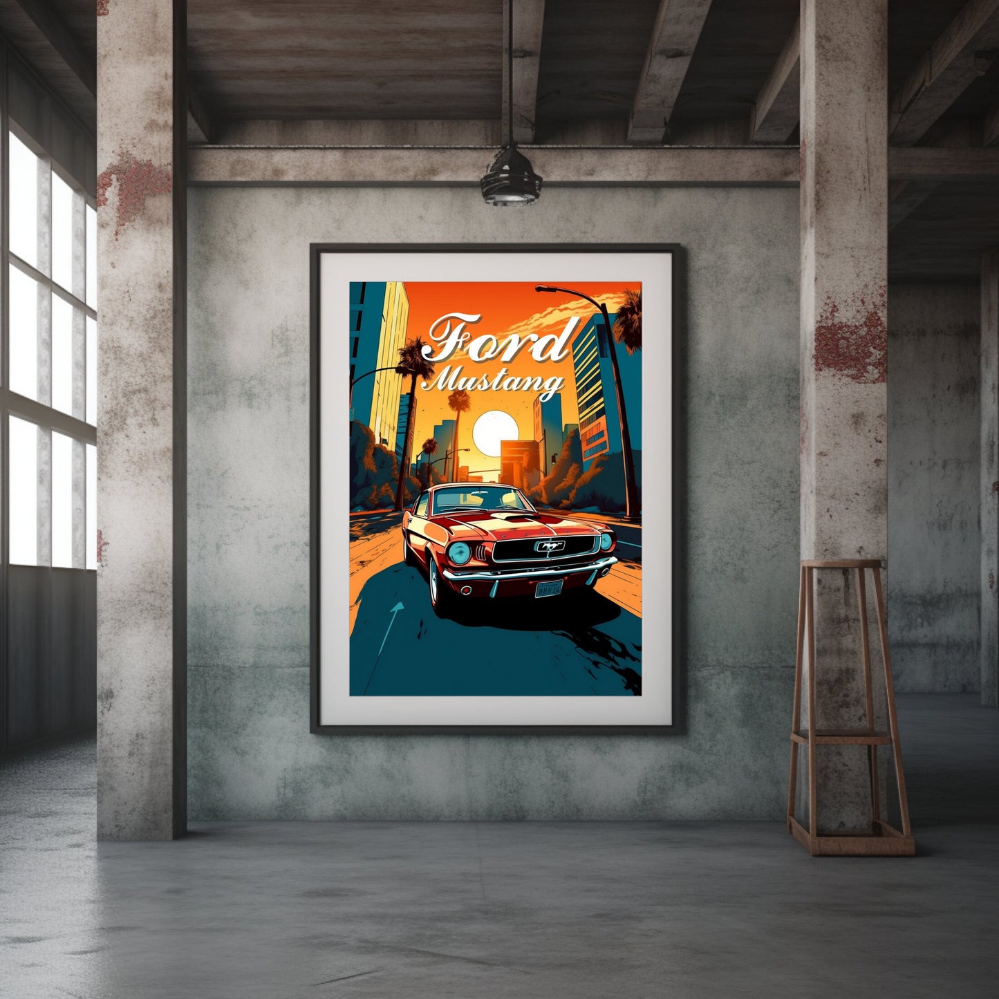 Ford Mustang Poster