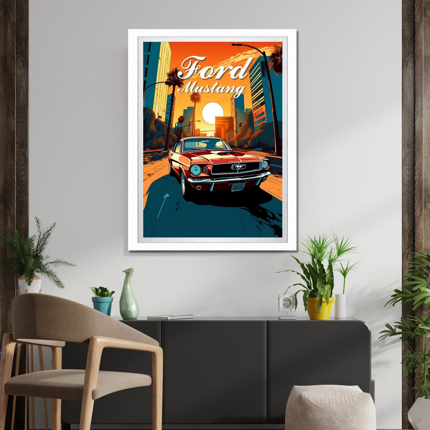 Ford Mustang Poster